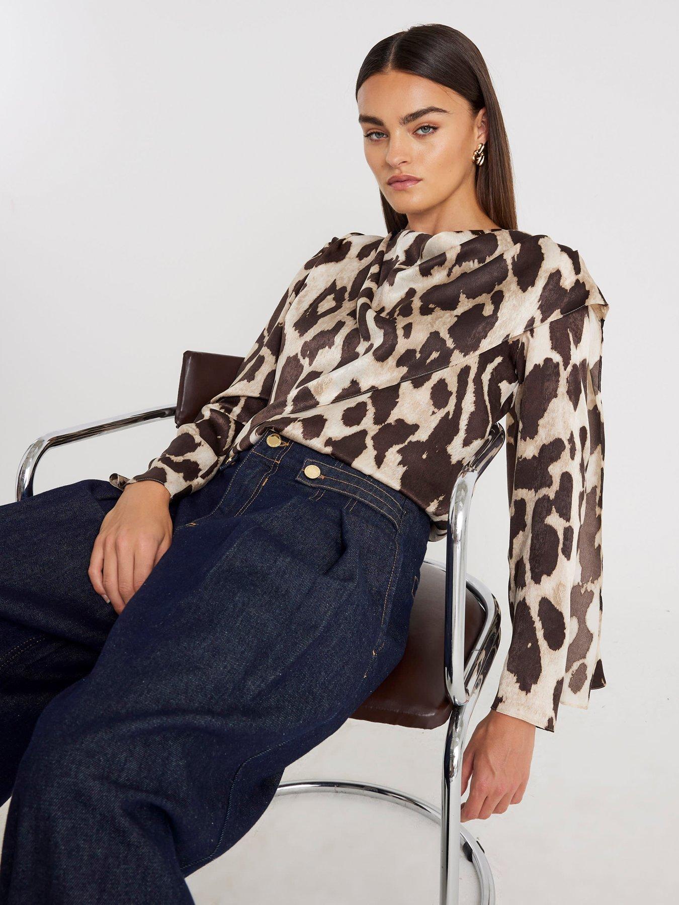 river-island-cowl-neck-drape-blouse-brownback