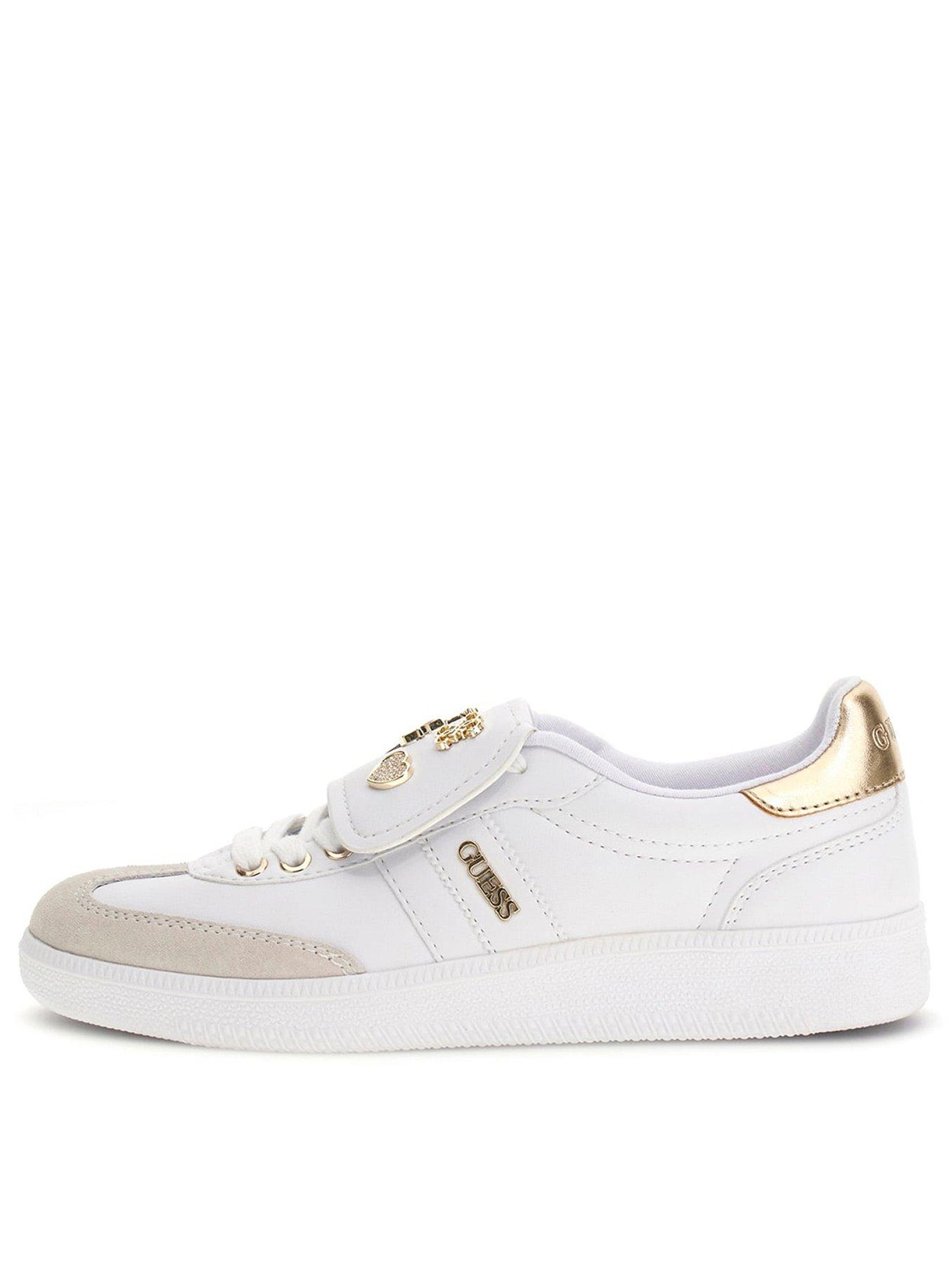 Guess Oleeza2 Fold Over Charm Trainer - White