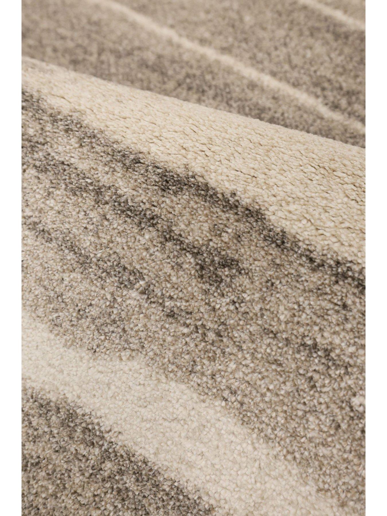 Image 3 of 4 of Very Home Freya Abstract Rug - Natural