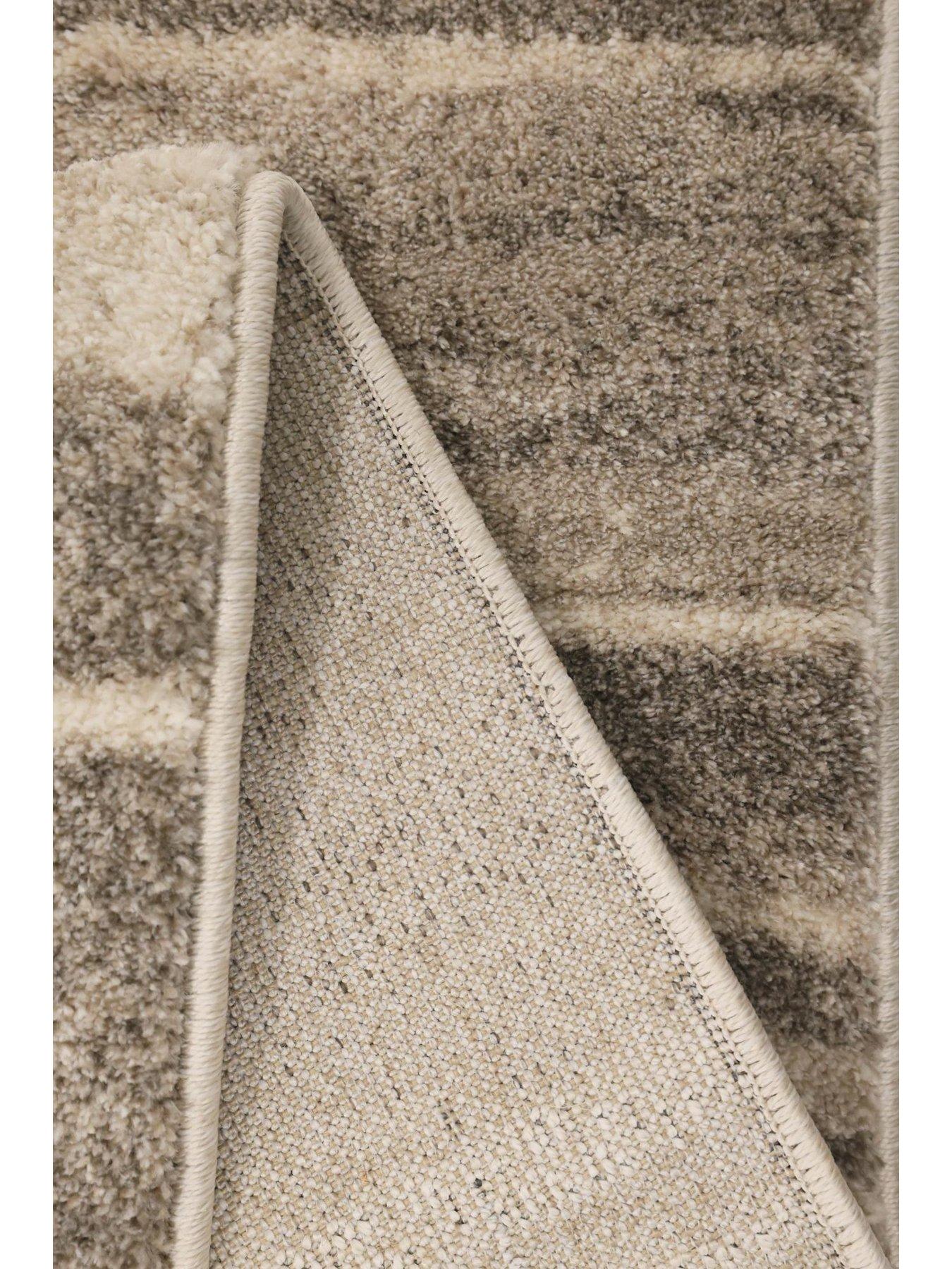 Image 4 of 4 of Very Home Freya Abstract Rug - Natural