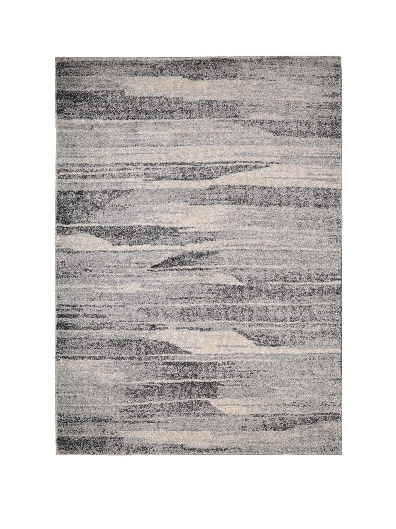 Image 2 of 3 of The Very Collection Freya Abstract Rug - Grey