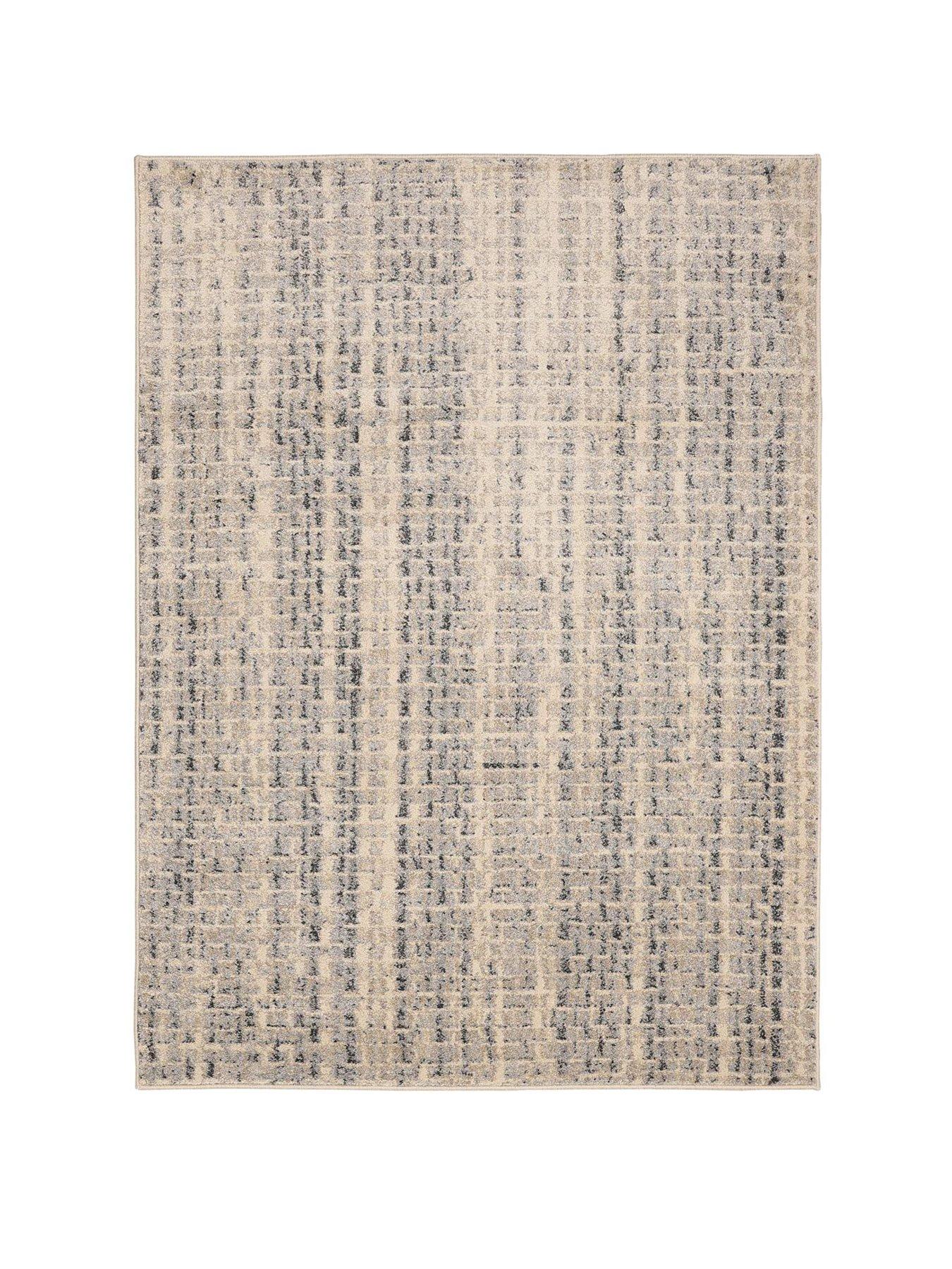 very-home-freya-textured-rug-bluestillFront