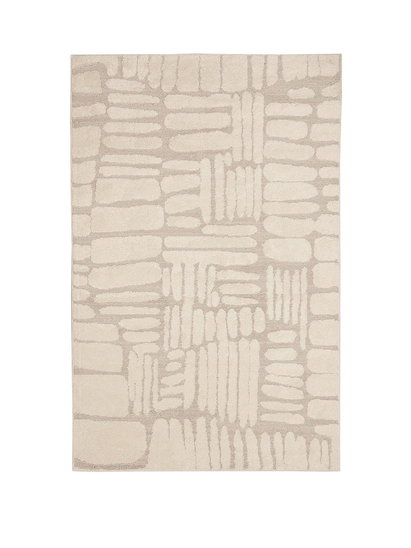 Image 2 of 4 of The Very Collection Ava Pave Rug - Natural