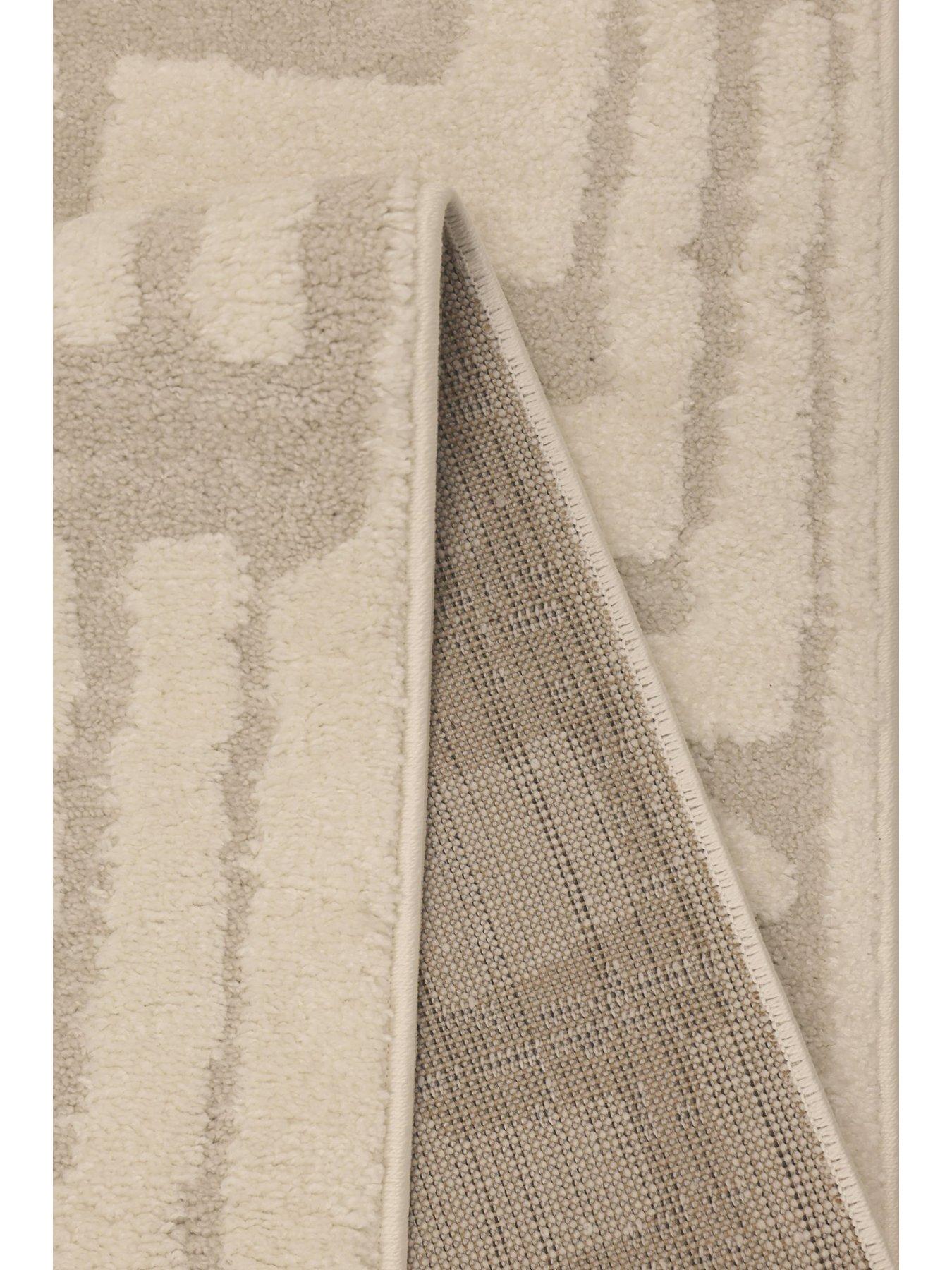 Image 4 of 4 of The Very Collection Ava Pave Rug - Natural