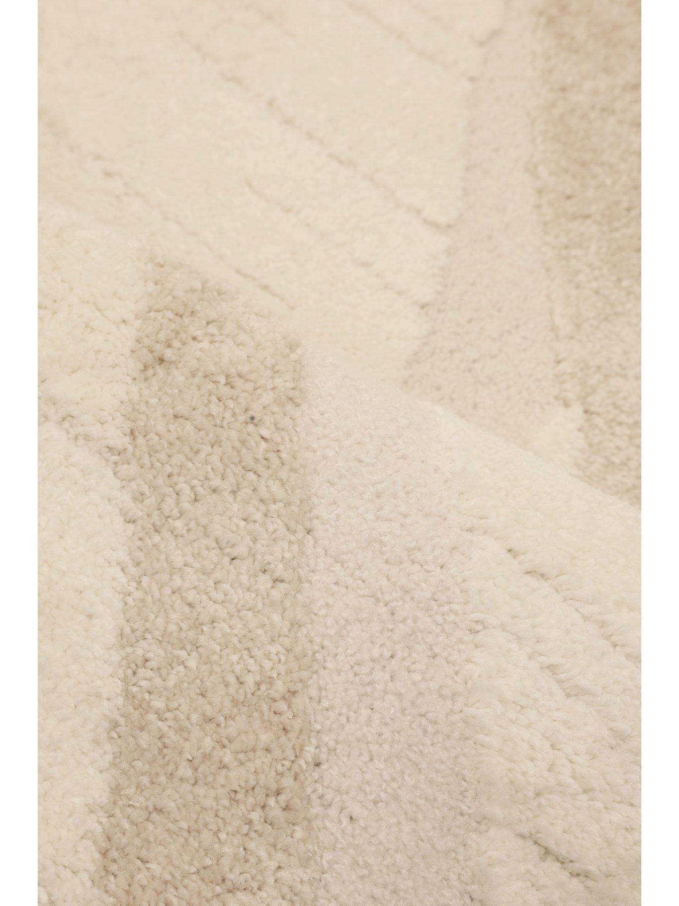 Image 3 of 4 of The Very Collection Ava Wave Rug - Natural