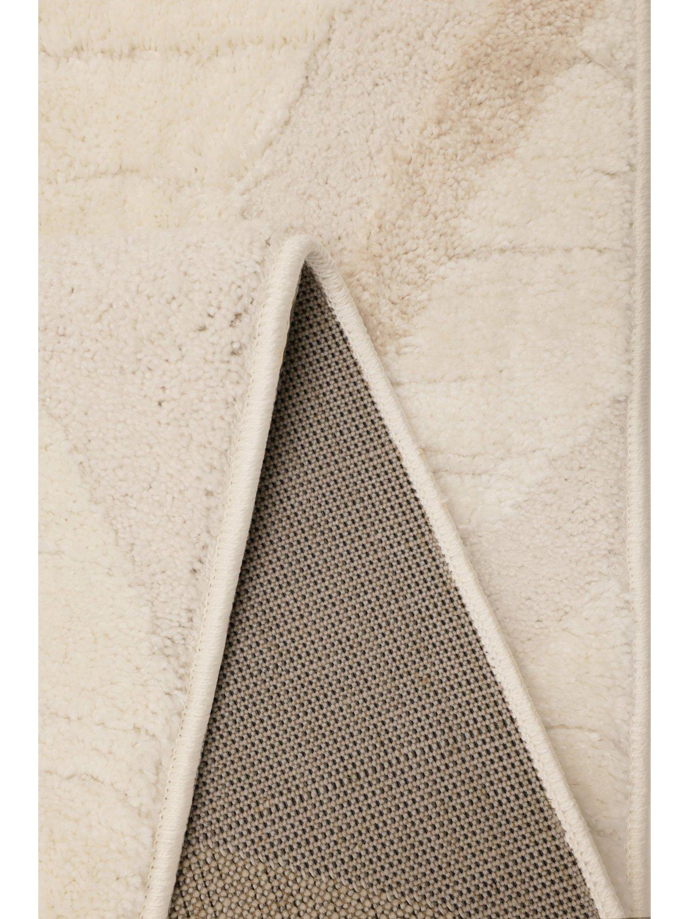 Image 4 of 4 of The Very Collection Ava Wave Rug - Natural