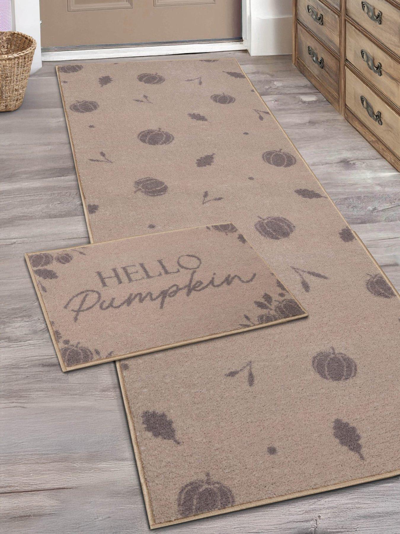 very-home-hello-pumpkin-runner-amp-doormat-set-natural