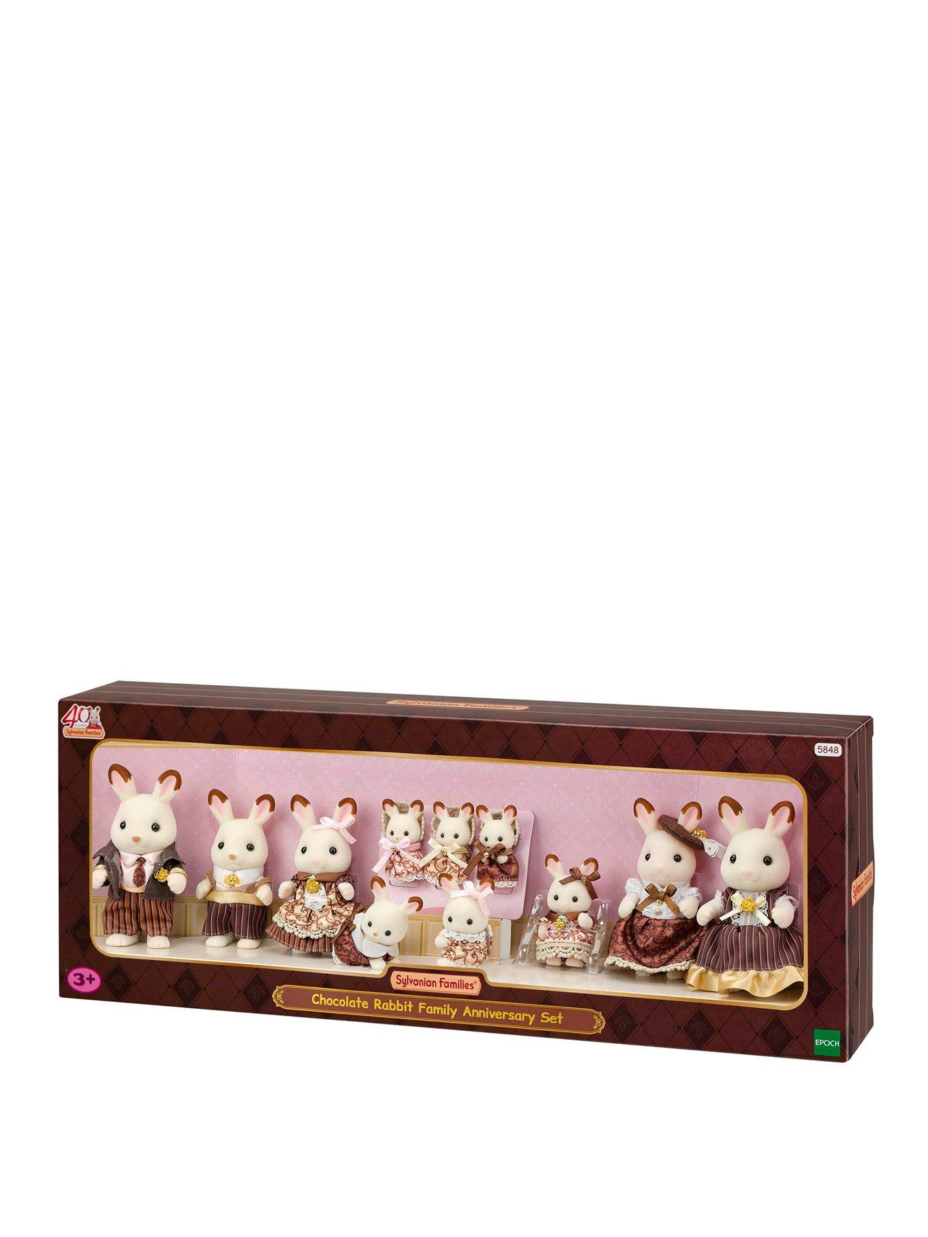 Sylvanian Families Chocolate Rabbit Family