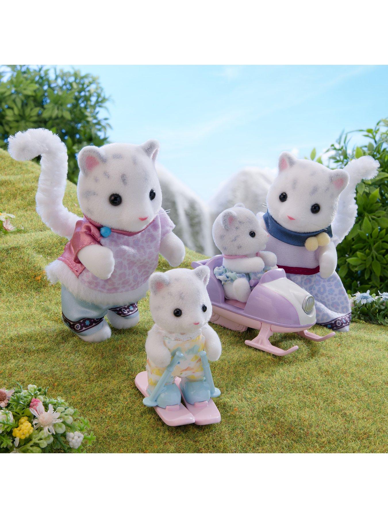 Image 7 of 7 of Sylvanian Families Snow Leopard Family Set