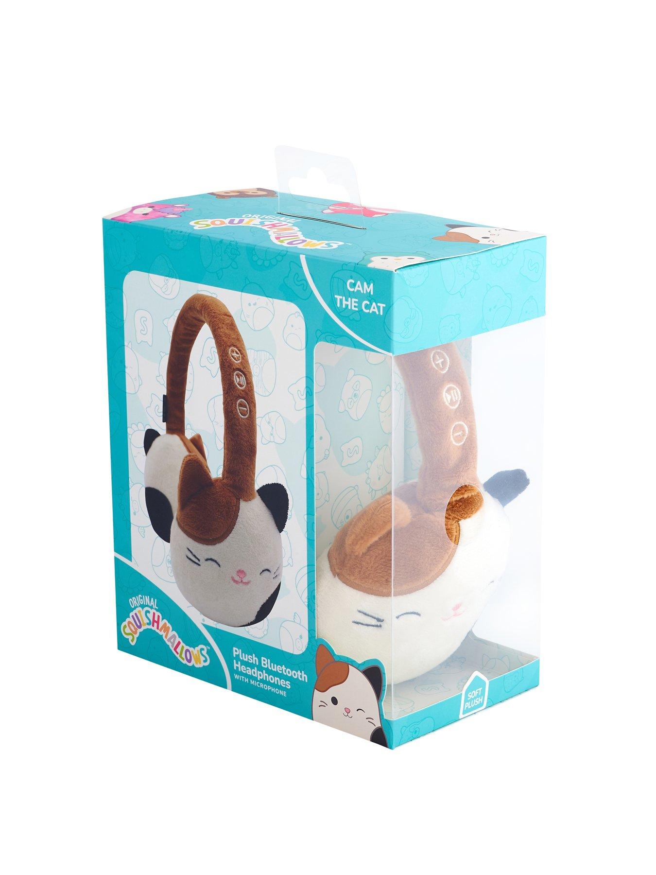Image 3 of 6 of Squishmallows Squishmallows Plush Bluetooth Headphone - Cam