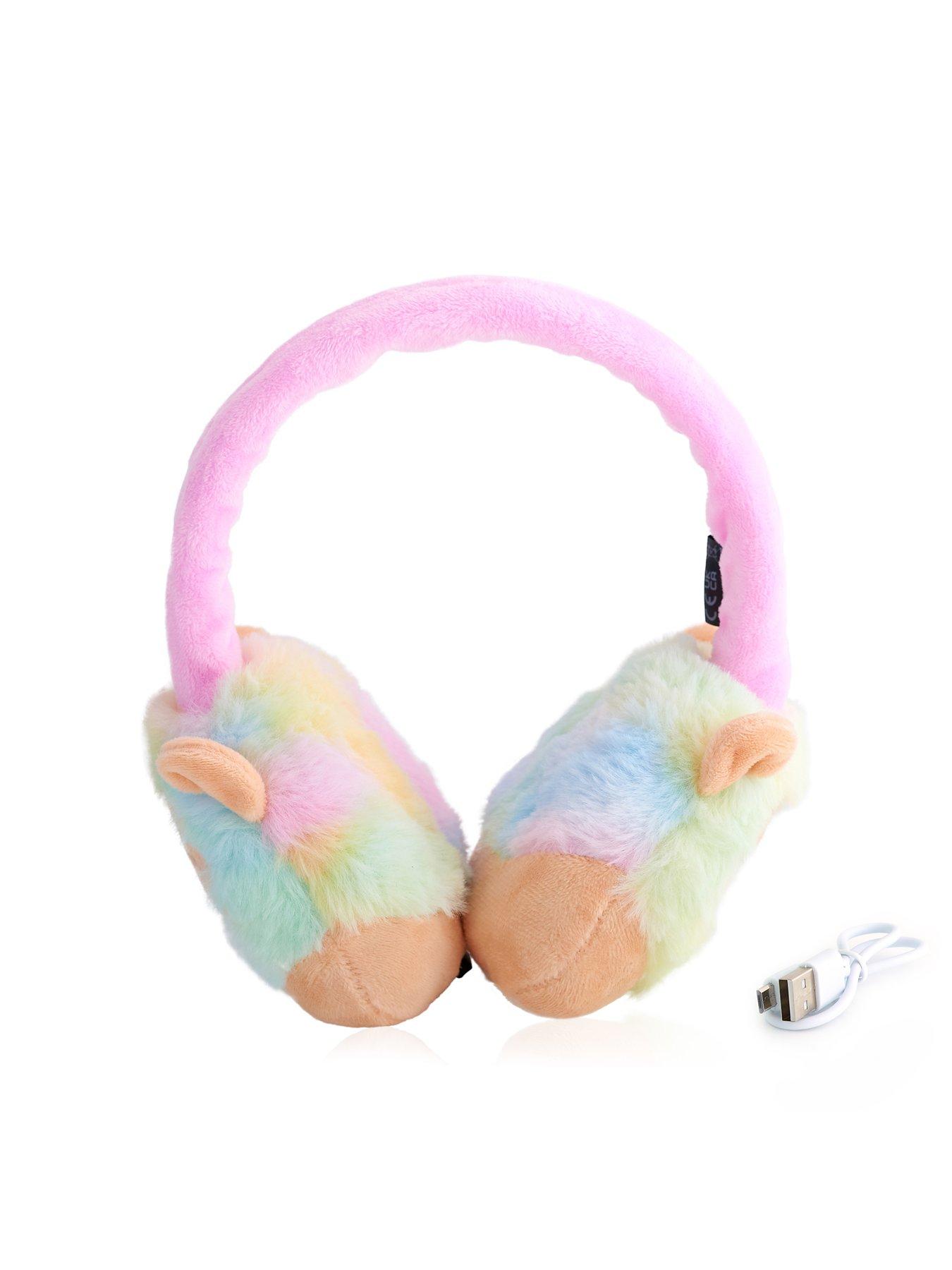 Image 3 of 7 of Squishmallows Plush Bluetooth Headphone - Leonard