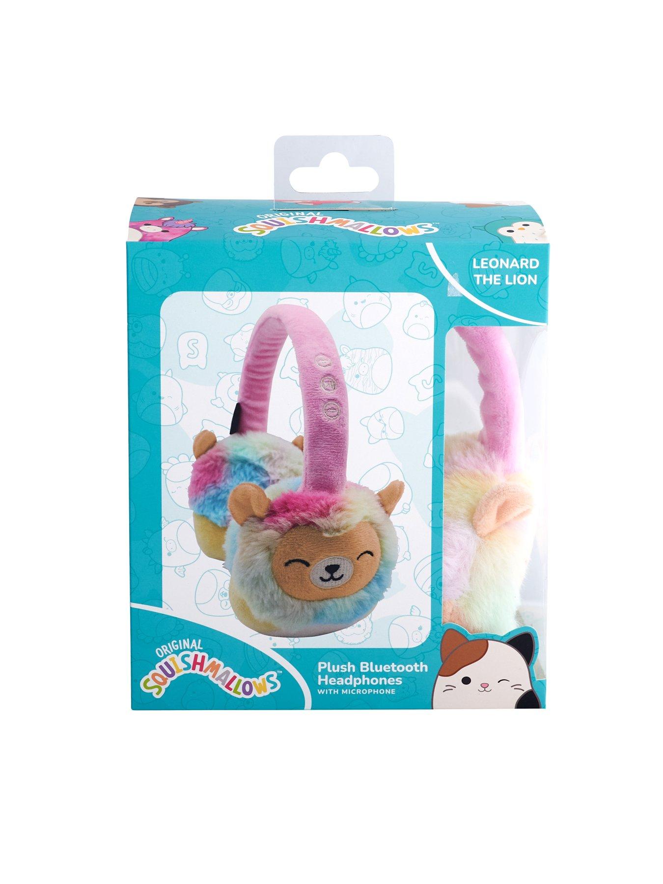 Image 4 of 7 of Squishmallows Plush Bluetooth Headphone - Leonard