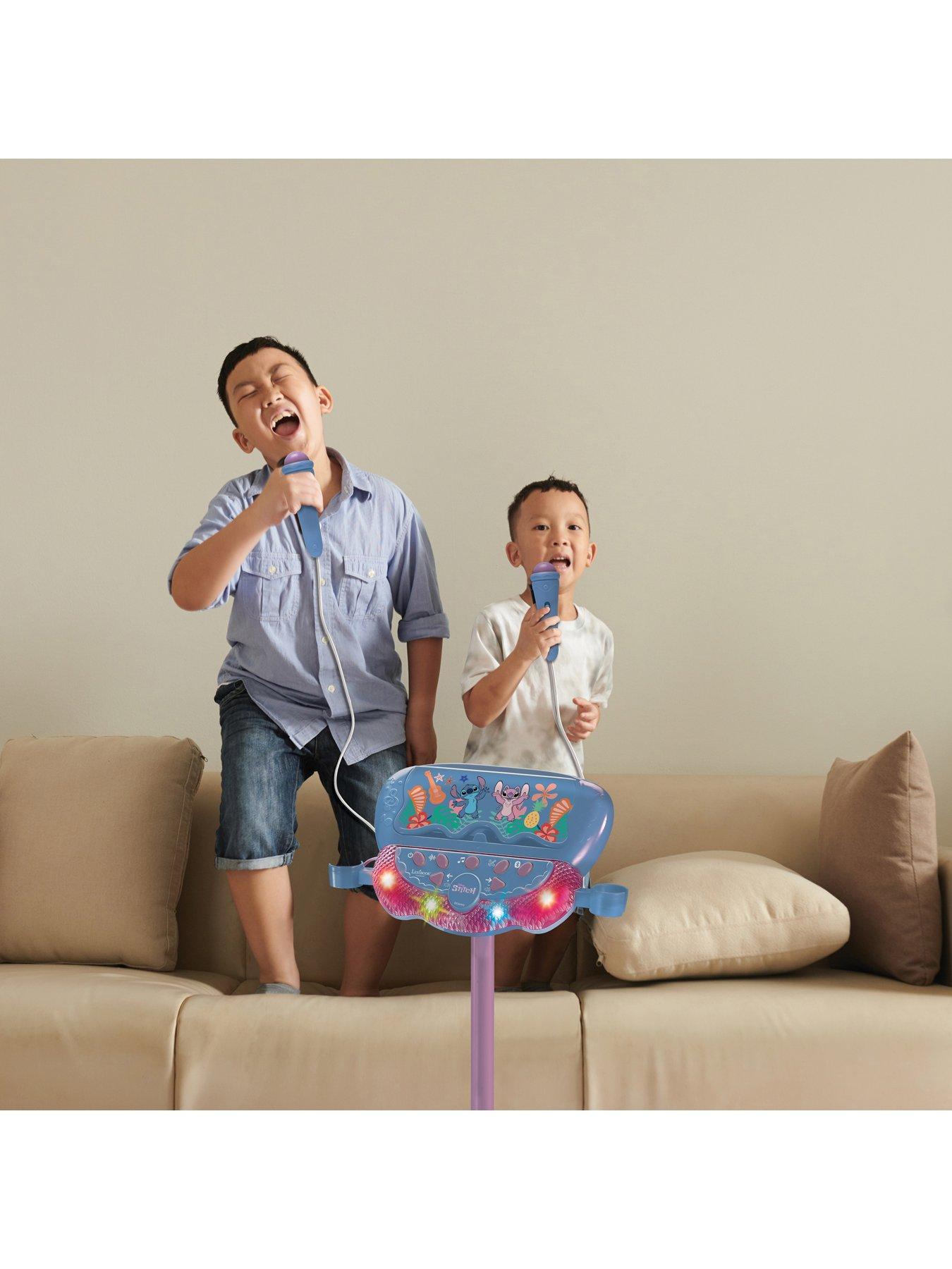 Image 7 of 7 of Disney Stitch Stitch Adjustable Stand with 2 Mic