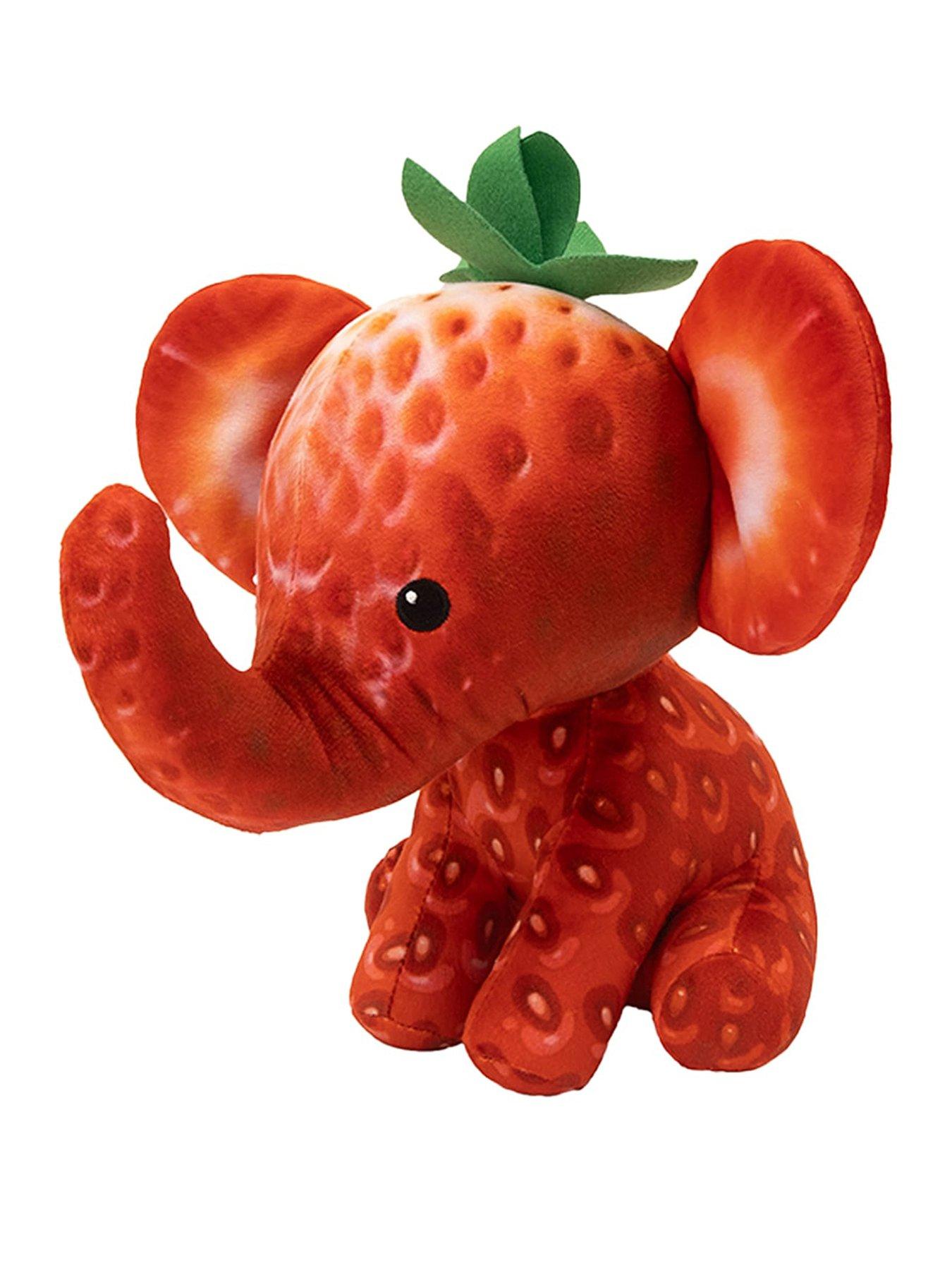 Foodibles Series 1 Scented Strawberry Elephant Soft Toy