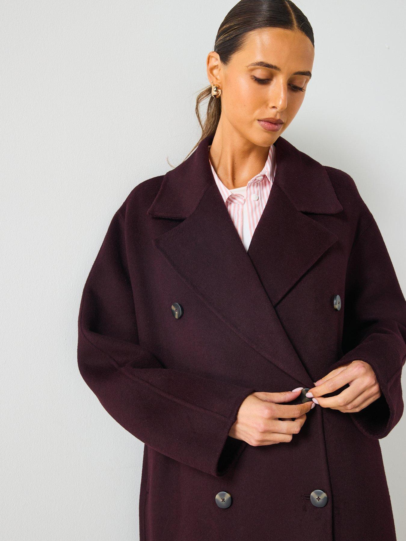 mango-double-breasted-duster-coat-burgundyoutfit