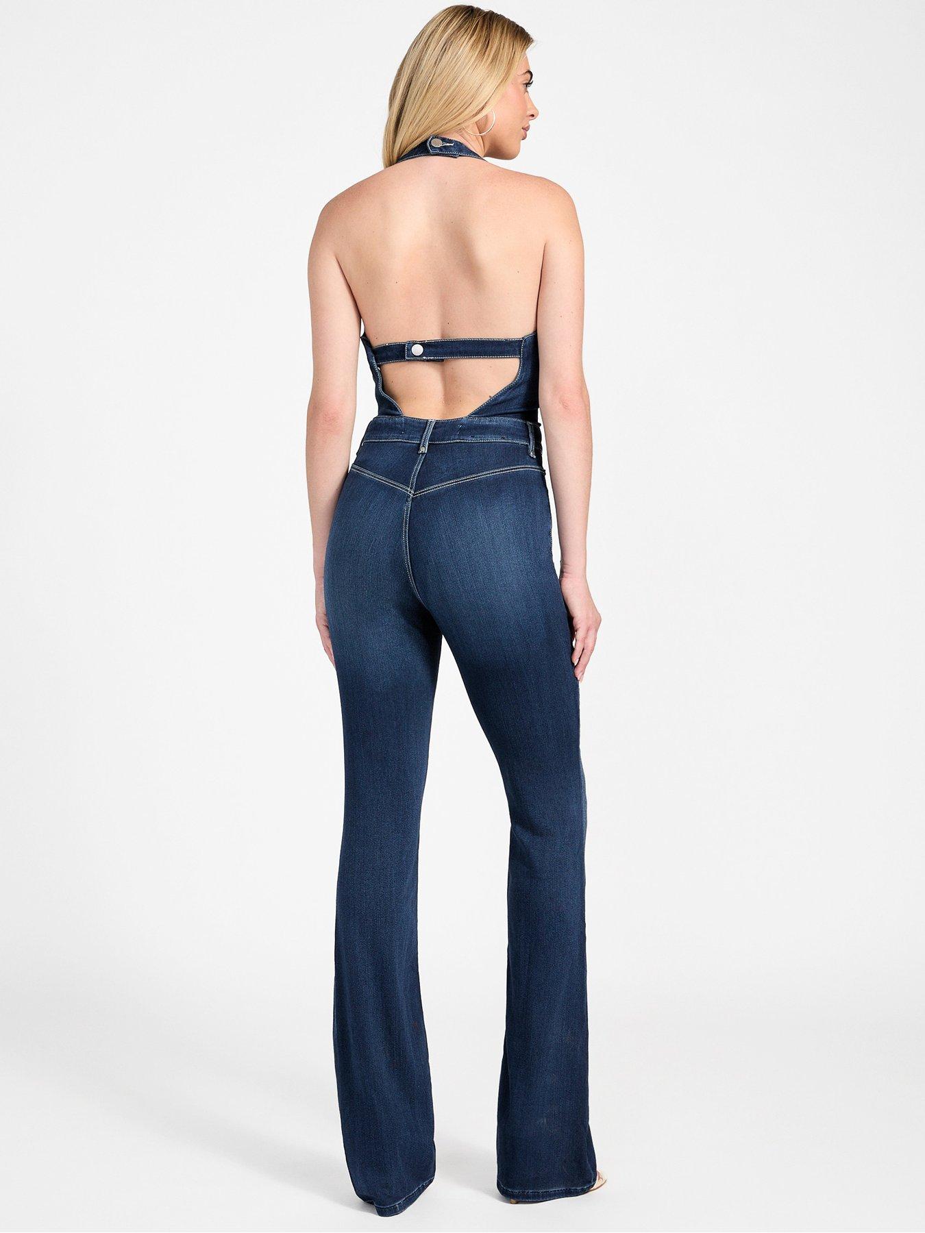 Image 2 of 4 of Guess Betsy Jumpsuit - Blue
