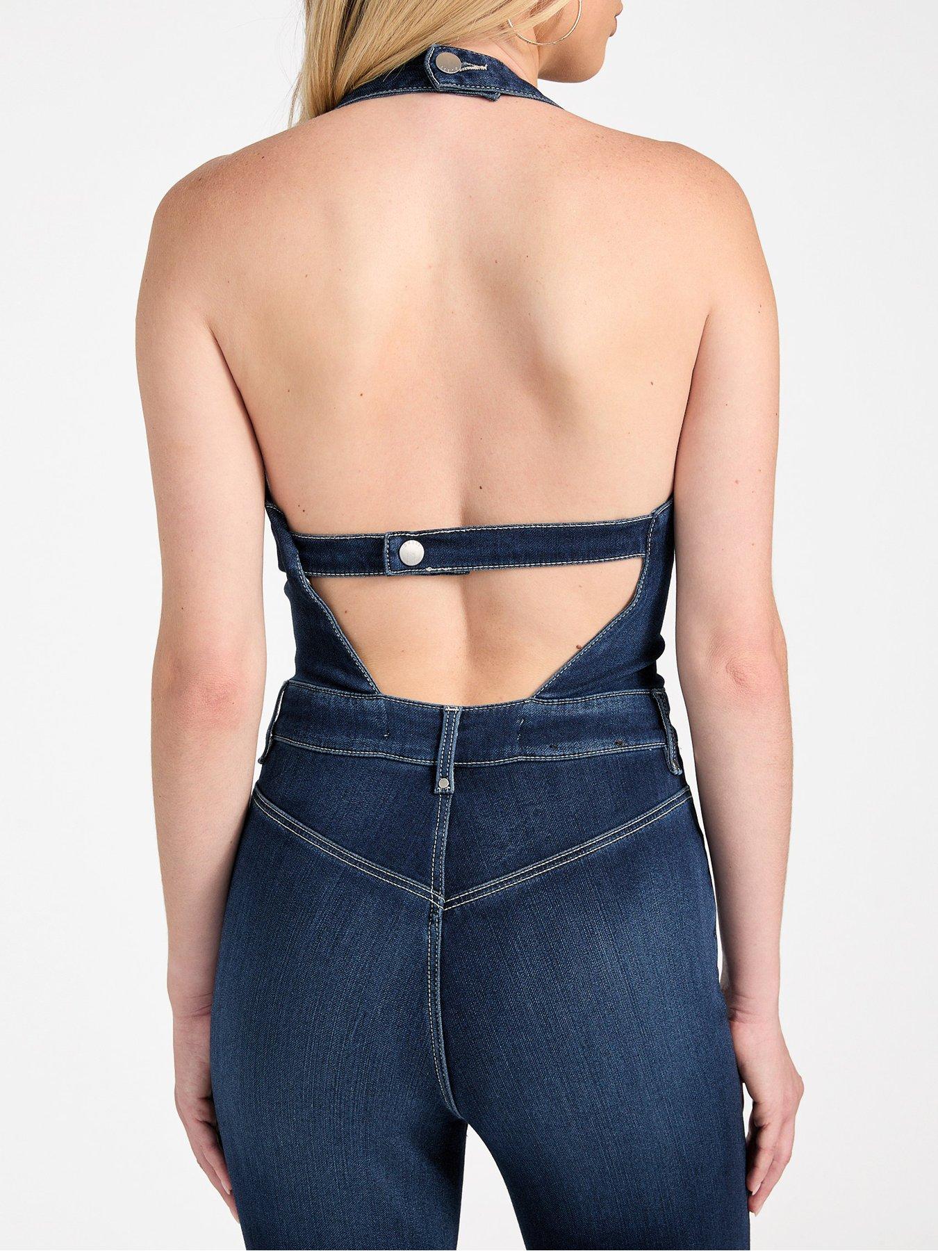 Image 4 of 4 of Guess Betsy Jumpsuit - Blue