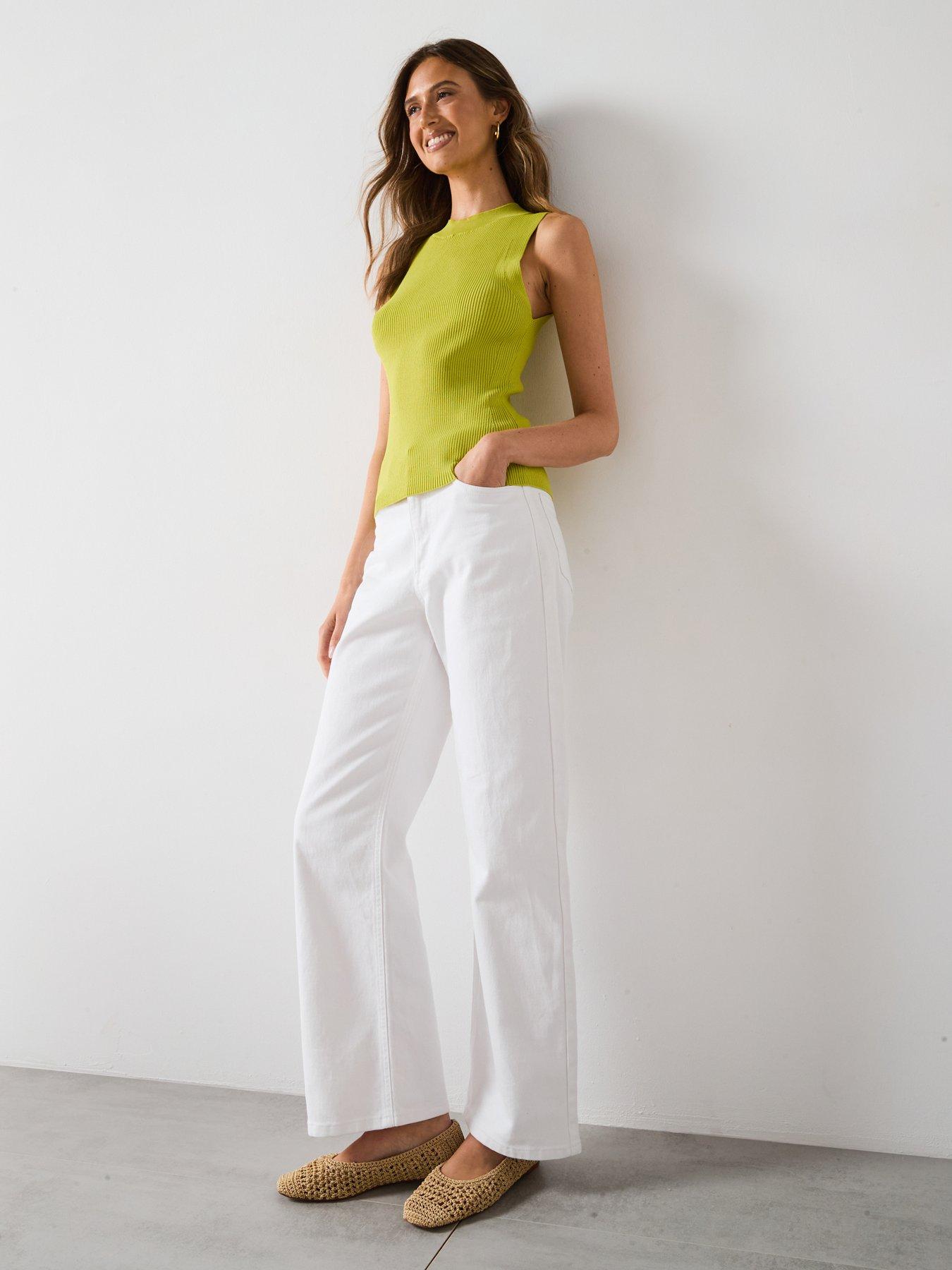 mango-ribbed-knit-top-greenback