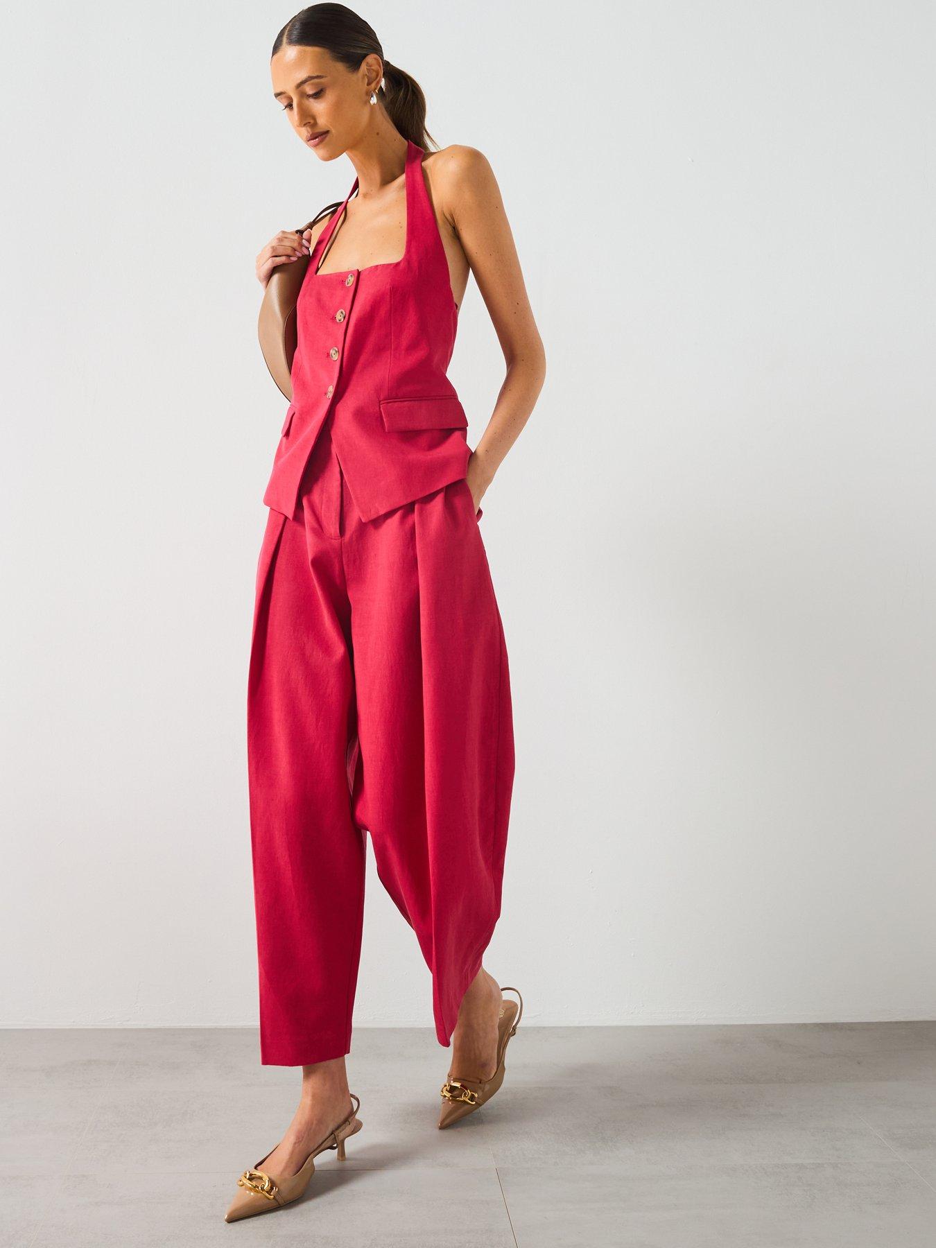 mango-linen-blend-balloon-trousers-reddetail