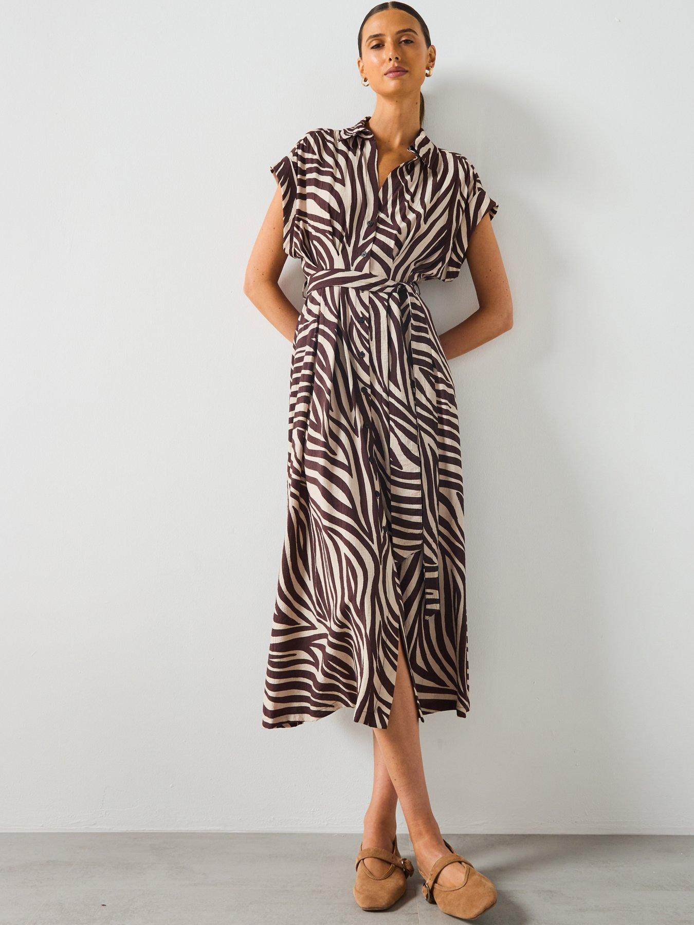 Image 1 of 6 of Mango Dress Nikita - Black