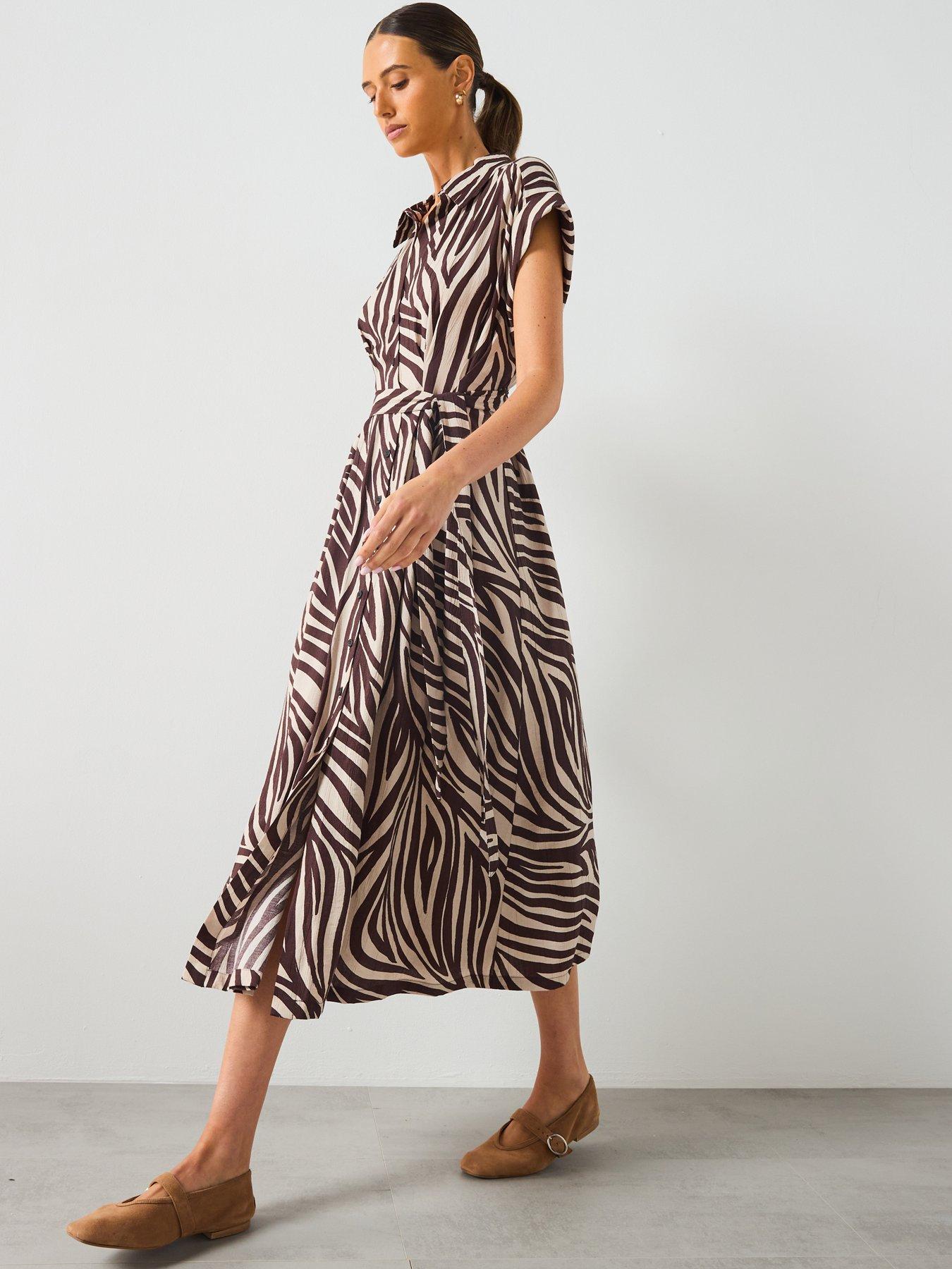 Image 3 of 6 of Mango Dress Nikita - Black