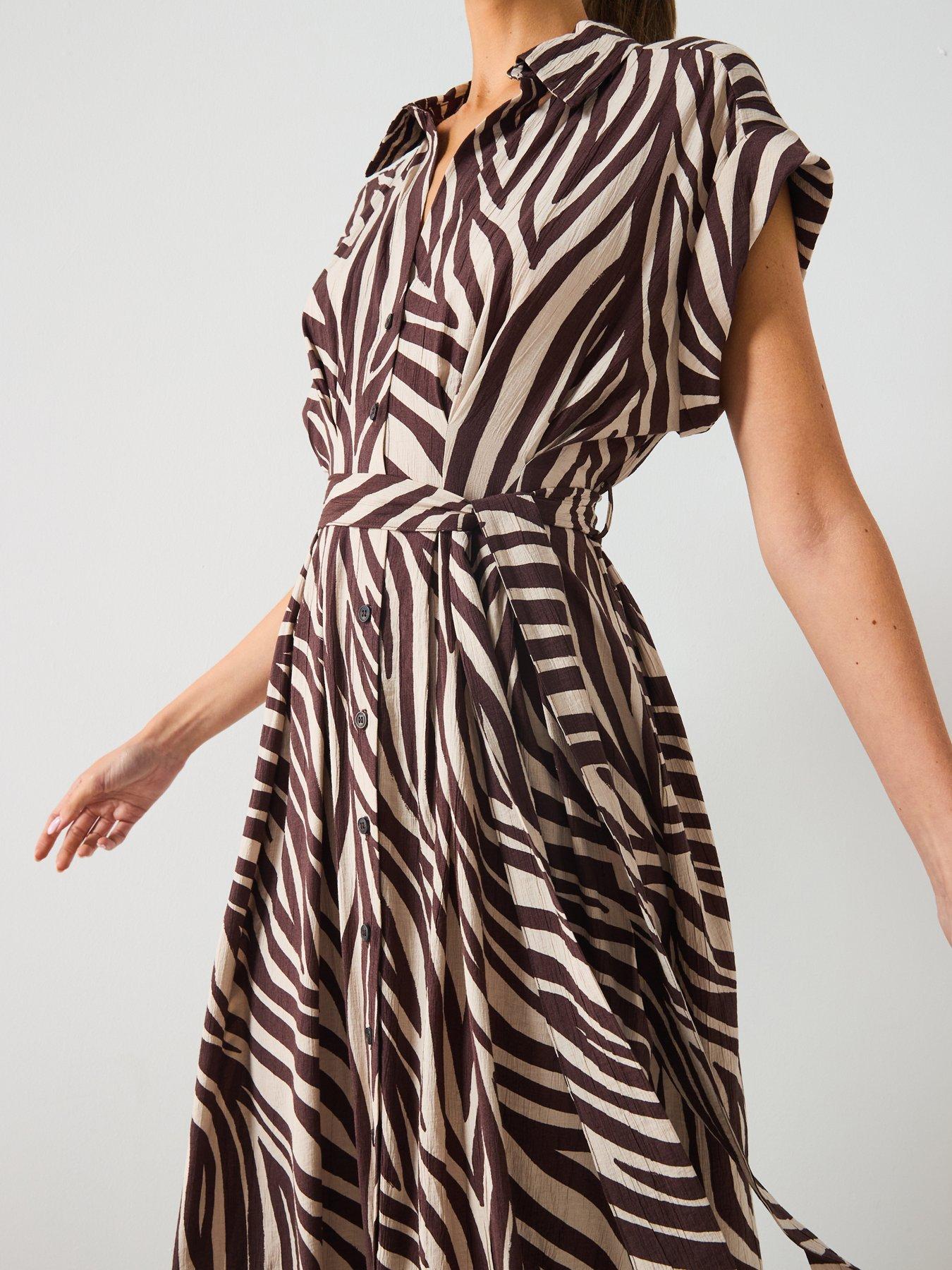 Image 4 of 6 of Mango Dress Nikita - Black