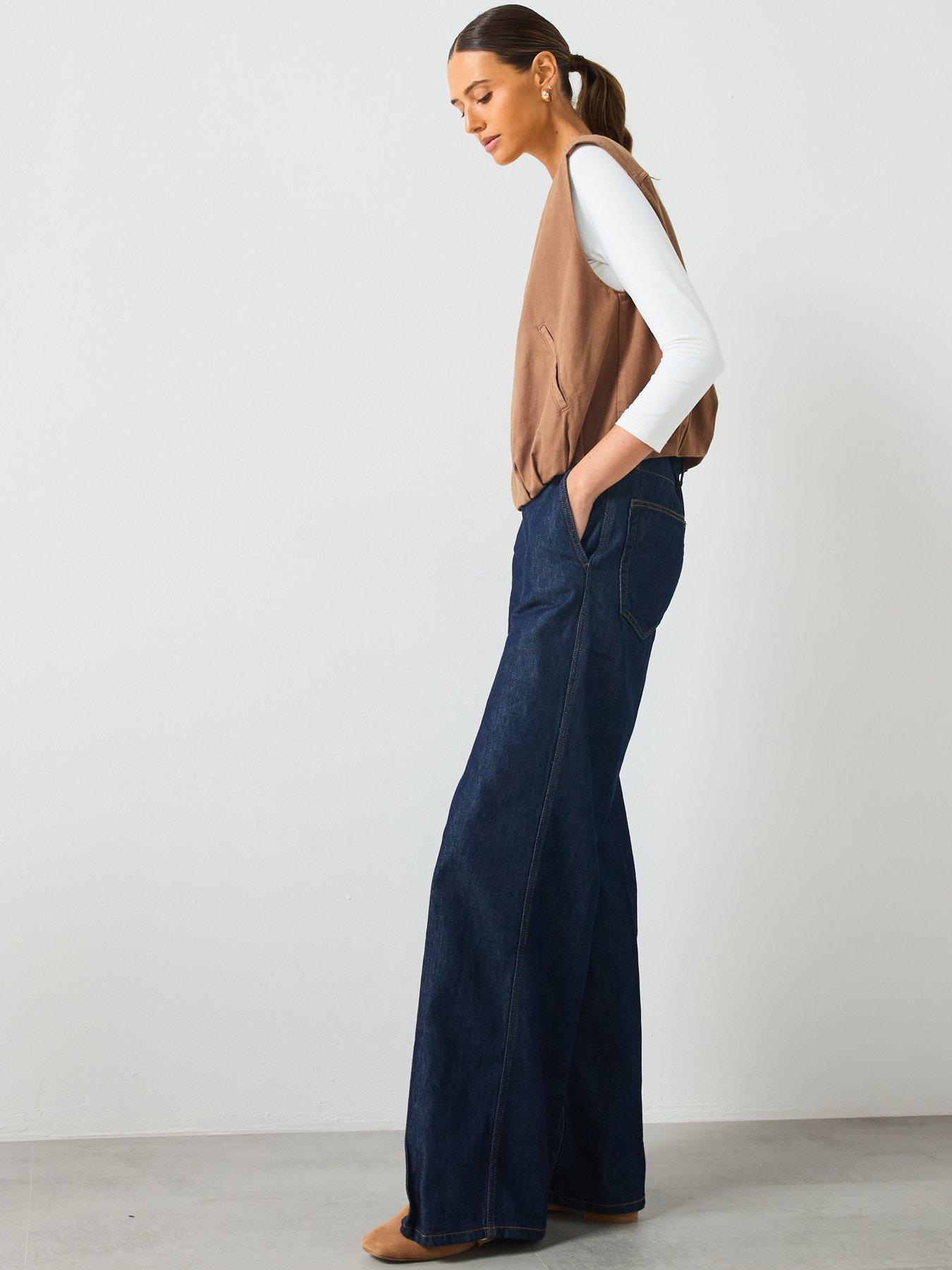 mango-denim-waistcoat-brownback