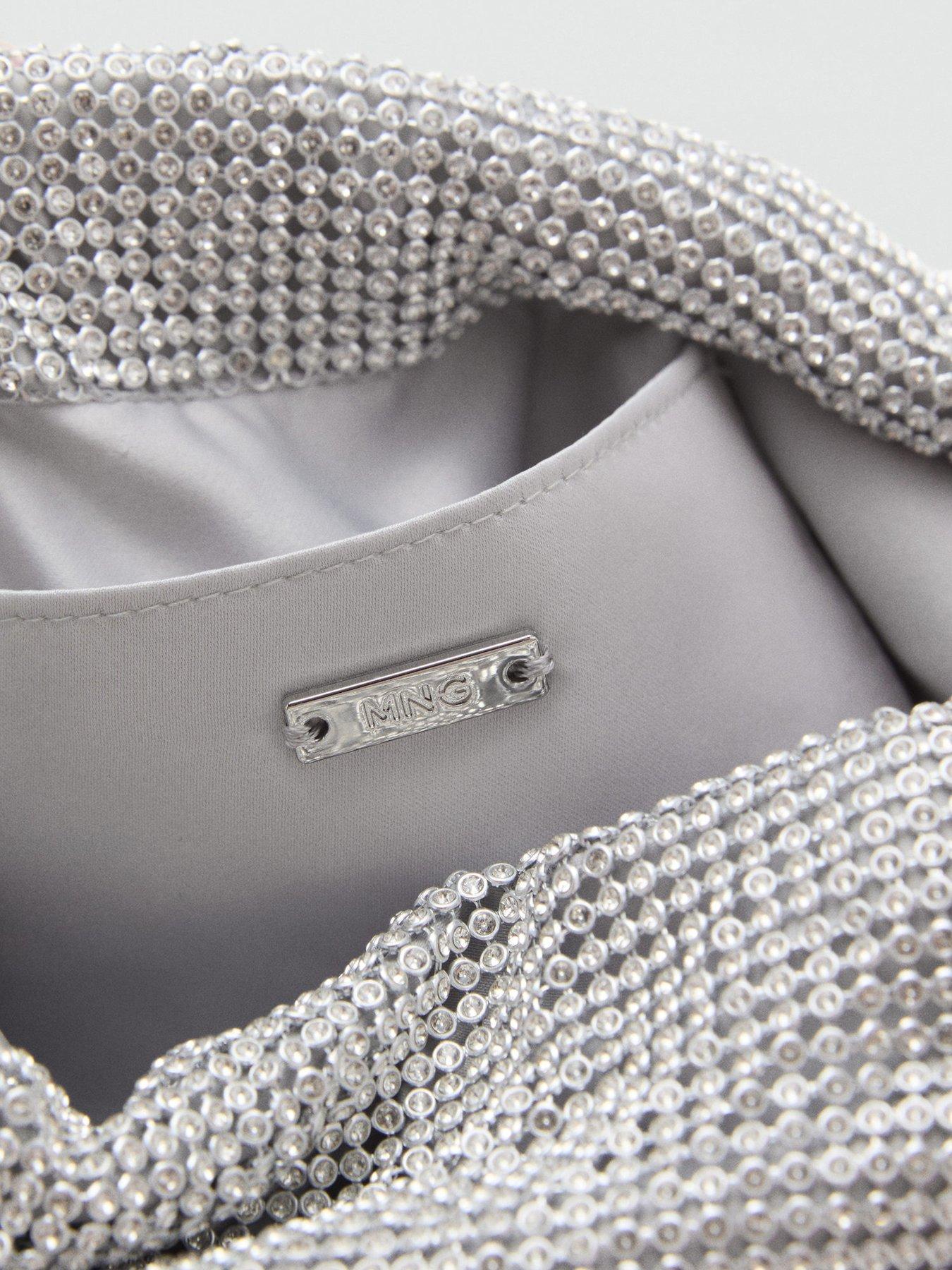 mango-rhinestone-shoulder-bag-silveroutfit