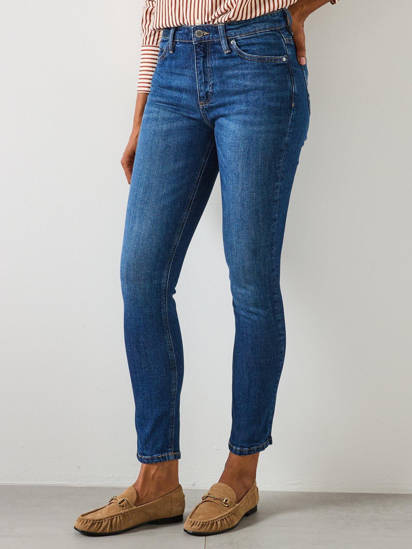 Mango Mid Rise Skinny Jeans