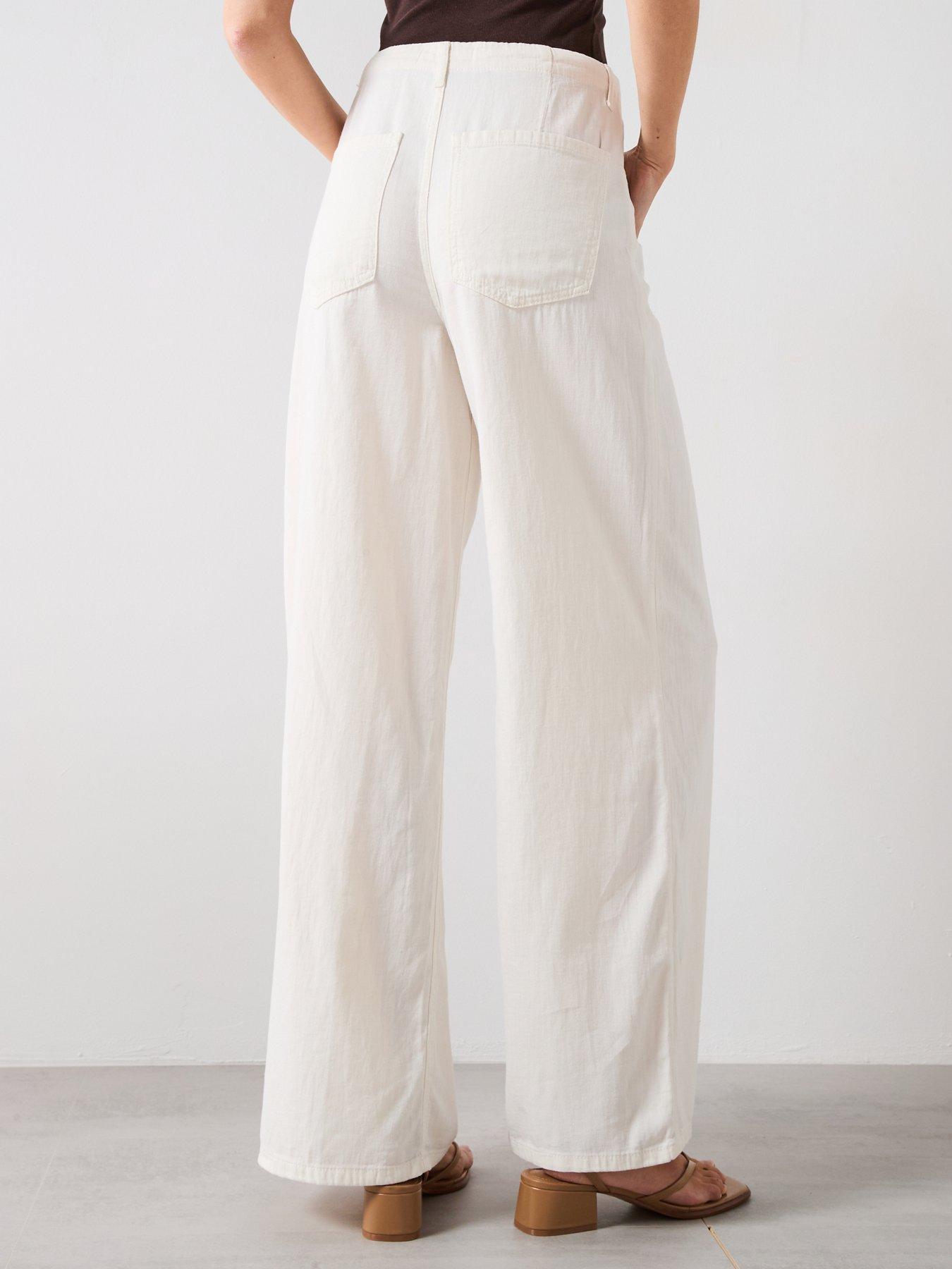 mango-wide-leg-denim-trousers-with-belt-creamstillFront