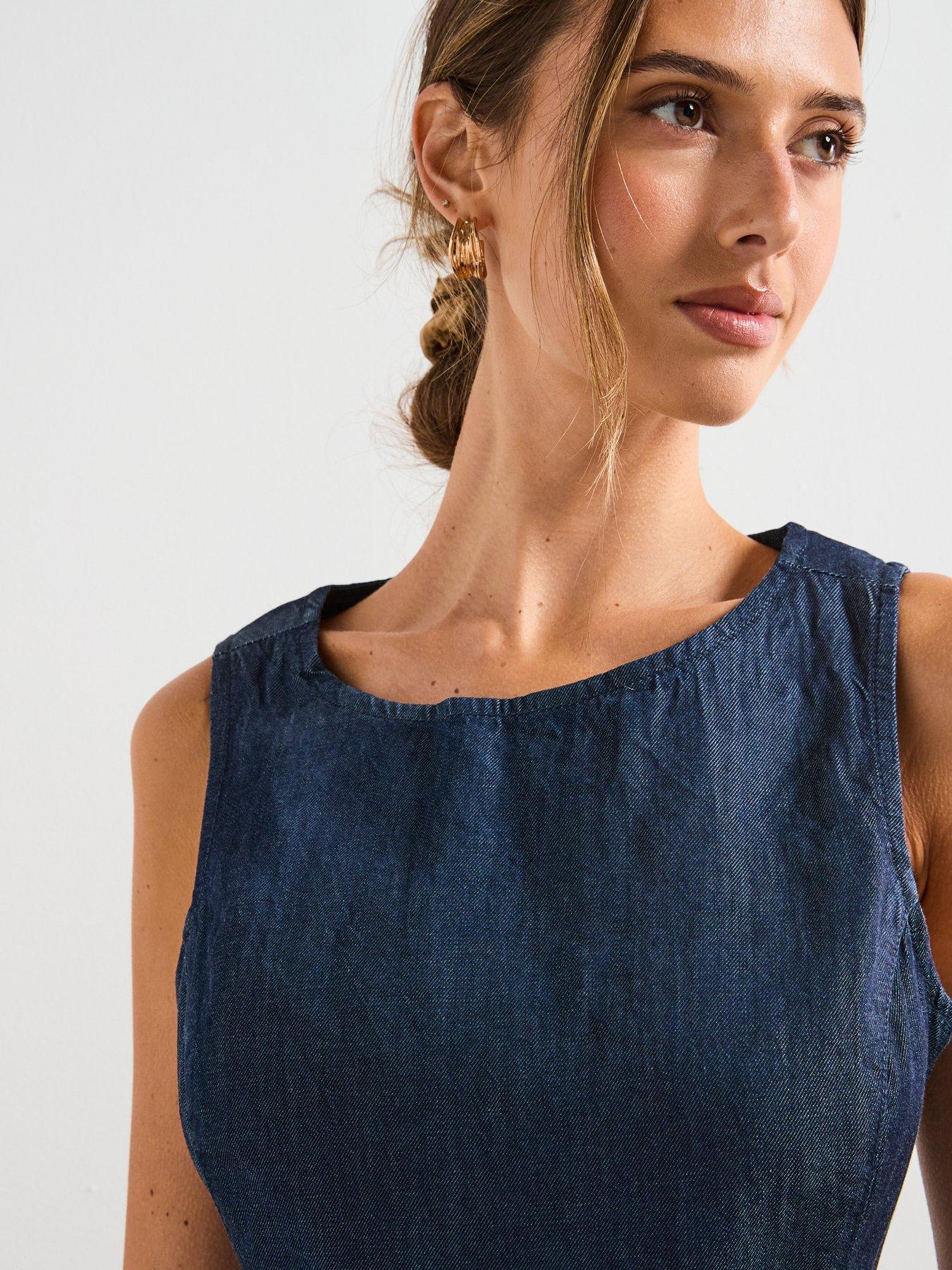 mango-denim-crop-topdetail
