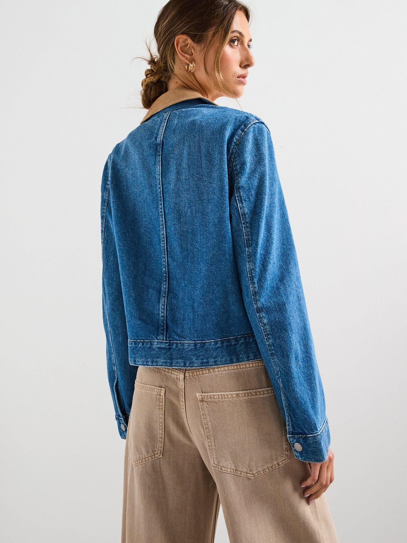 mango-corduroy-collar-denim-jacket-bluestillFront