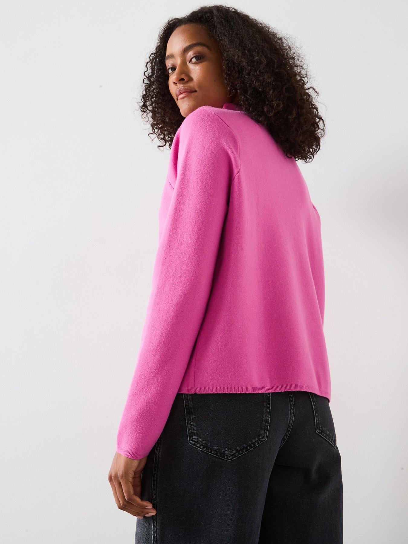 mango-high-neck-sweater-pinkstillFront