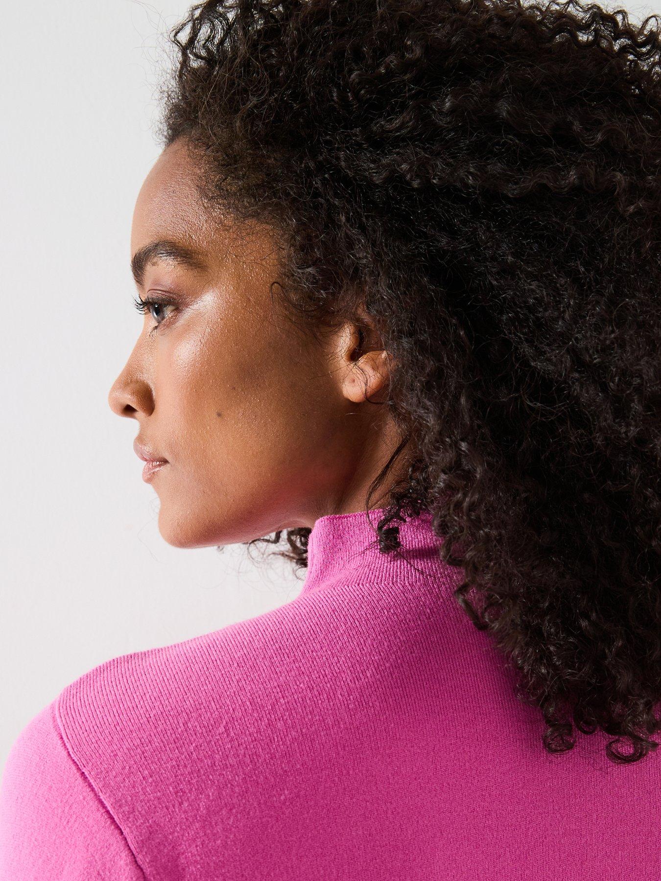 mango-high-neck-sweater-pinkdetail