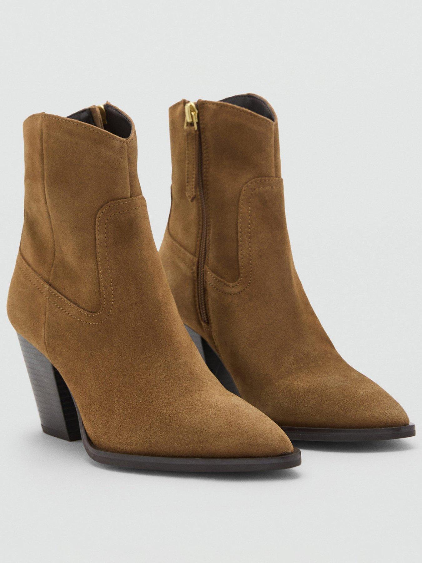 Mango Ankle Boots Pacifico - Brown