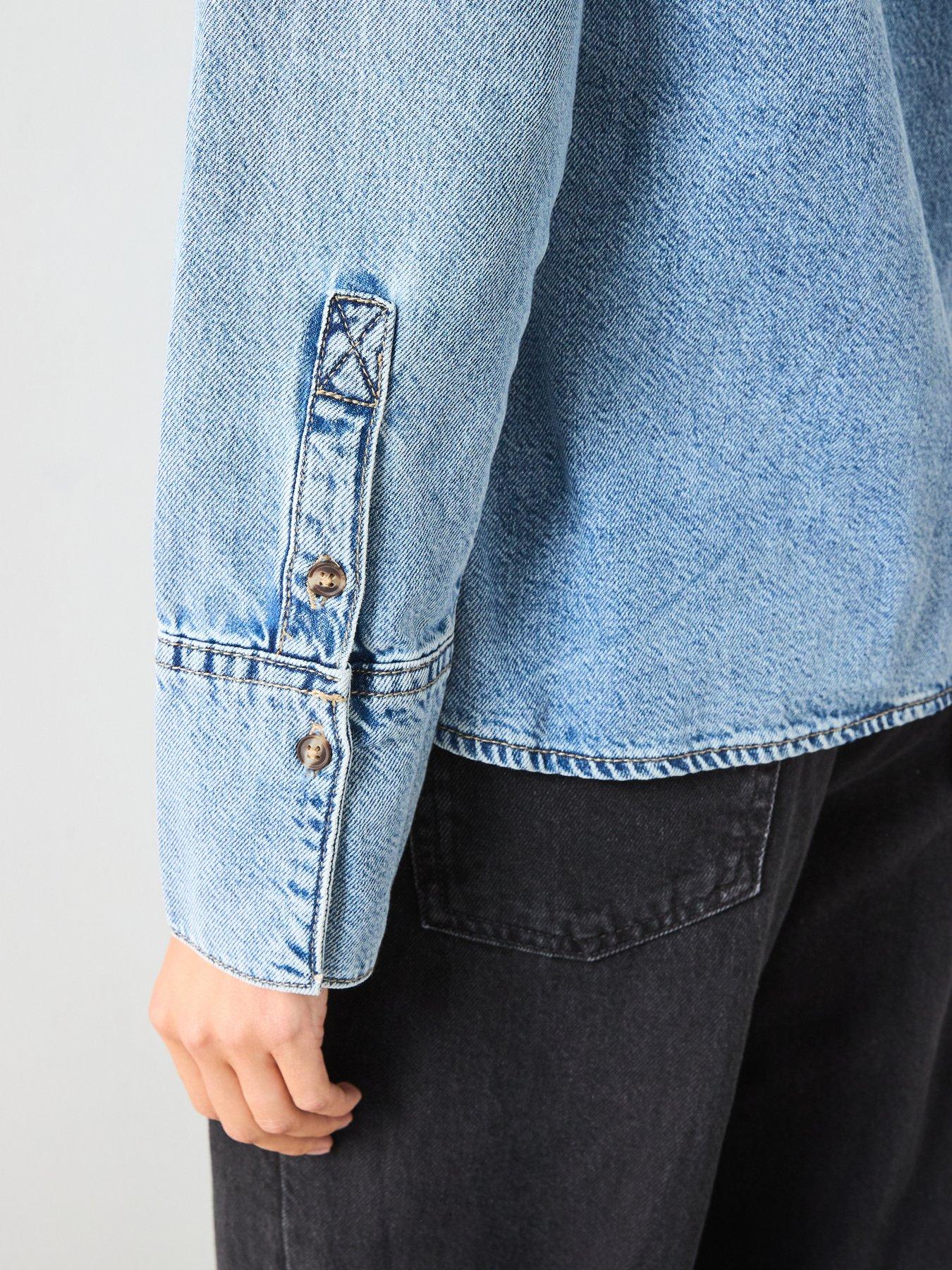 mango-denim-shirt-with-bowdetail