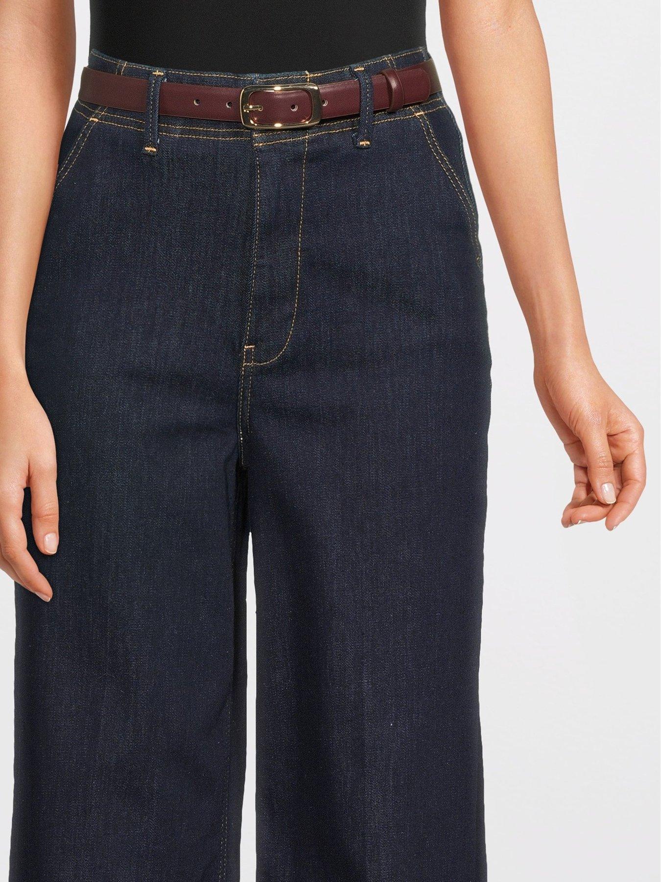 mango-rectangular-buckle-belt-redstillFront