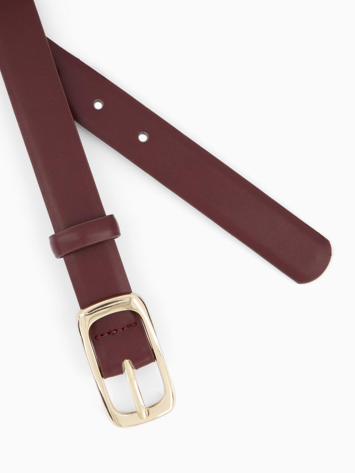 mango-rectangular-buckle-belt-reddetail