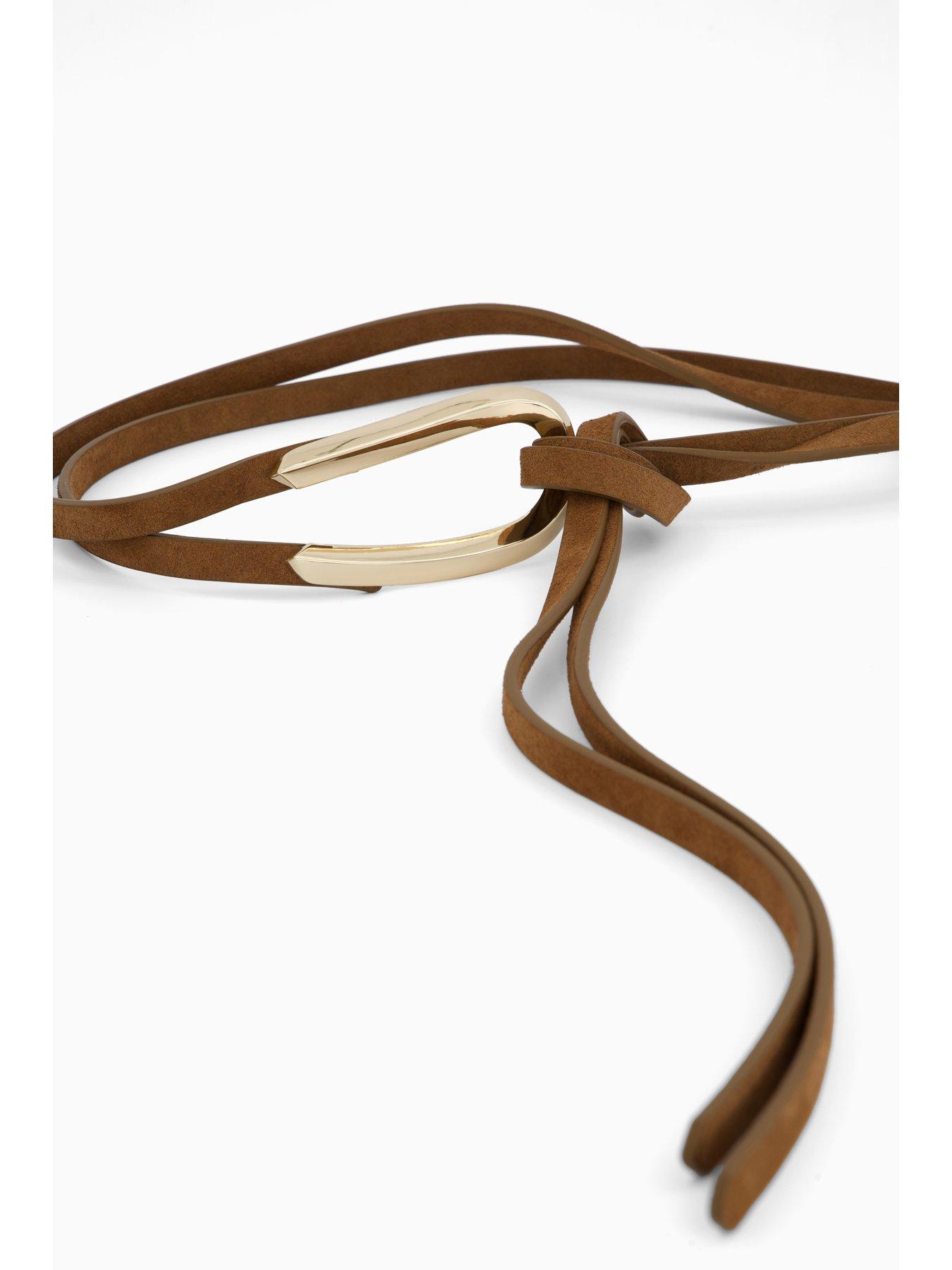 mango-thin-suede-leather-belt-brownback