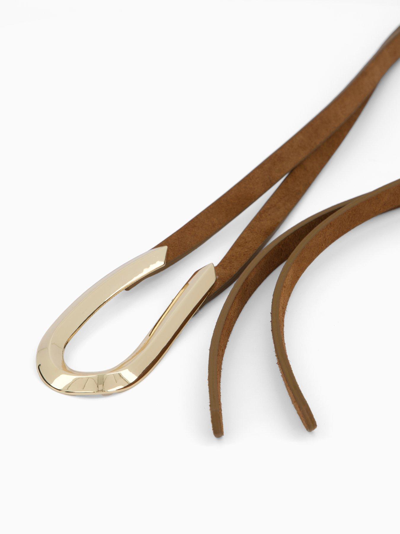 mango-thin-suede-leather-belt-brownoutfit