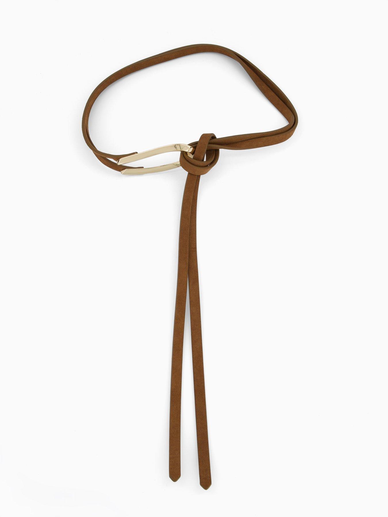 mango-thin-suede-leather-belt-browndetail