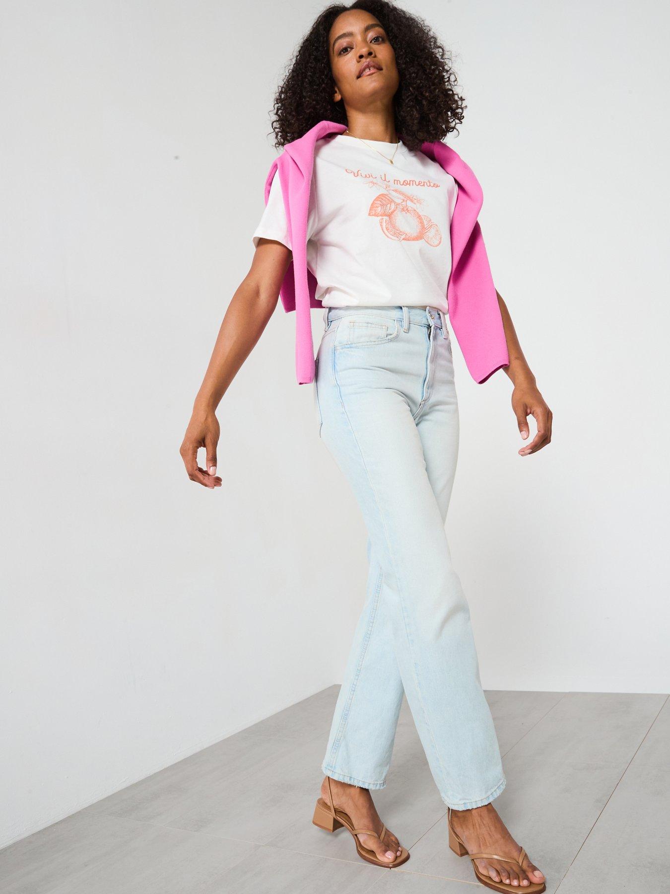 mango-printed-cotton-blend-t-shirt-orangeback