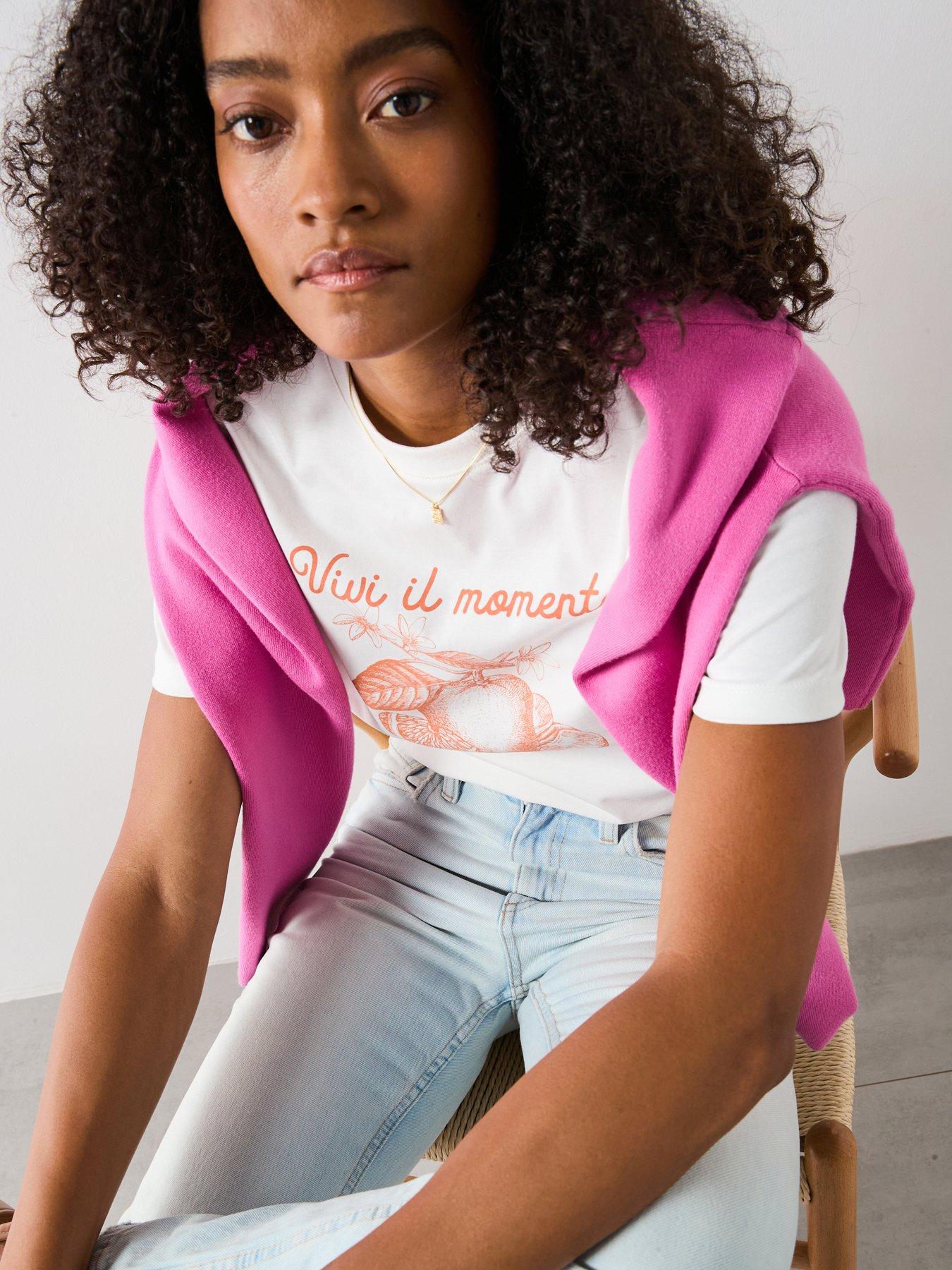 mango-printed-cotton-blend-t-shirt-orangeoutfit