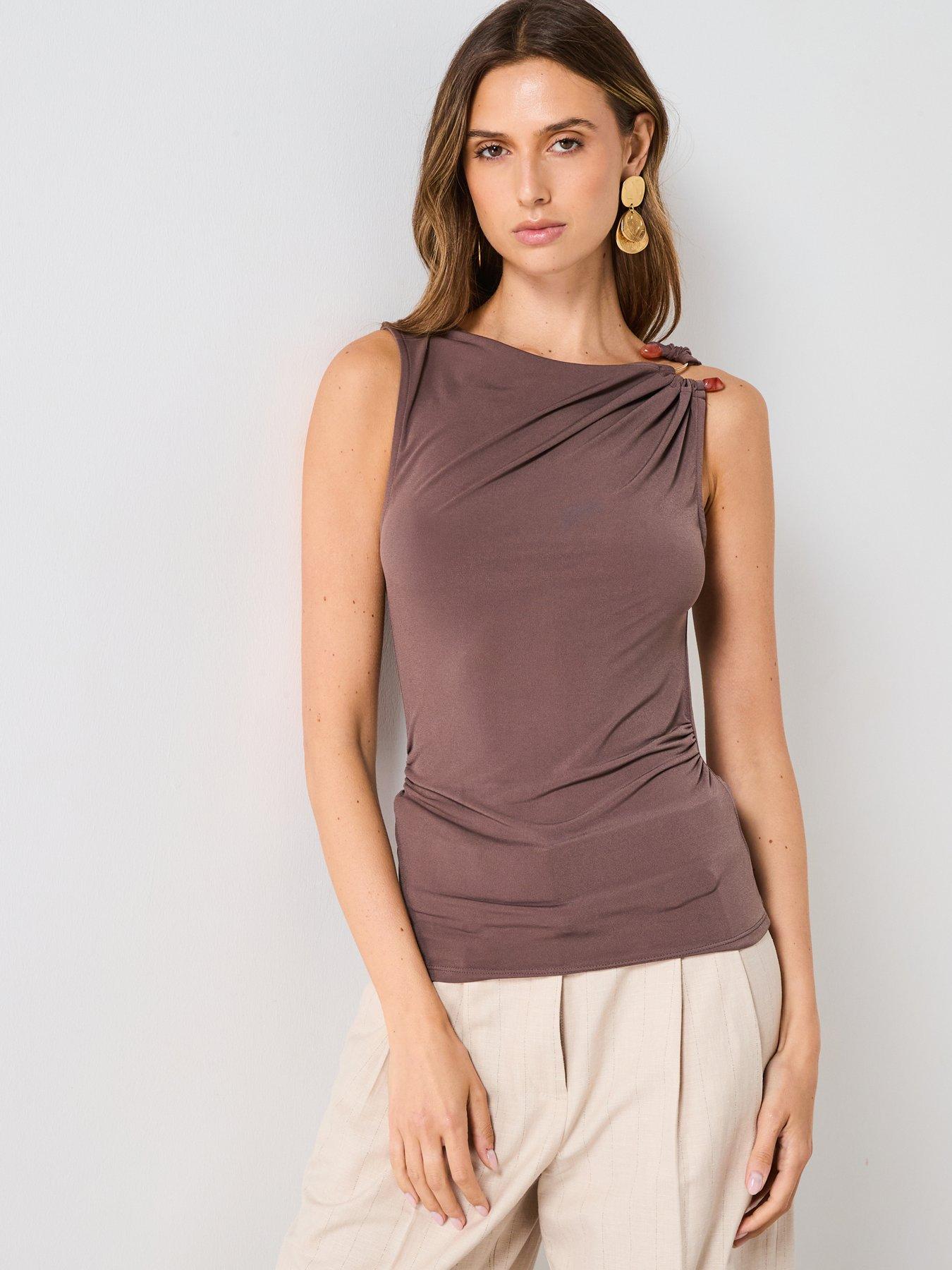 mango-beaded-detail-tank-top-beigedetail