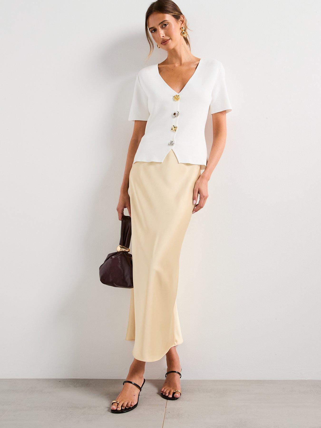 mango-midi-satin-skirt-yellowback