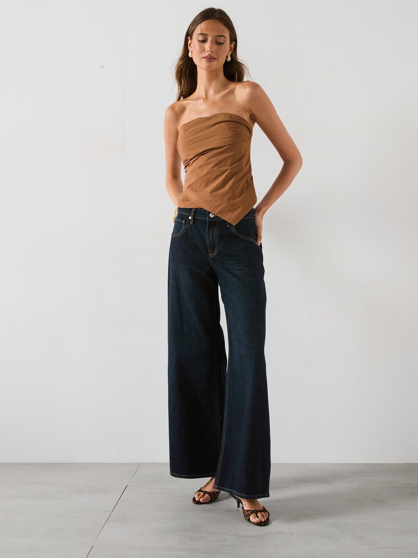 mango-asymmetrical-strapless-top-brownback