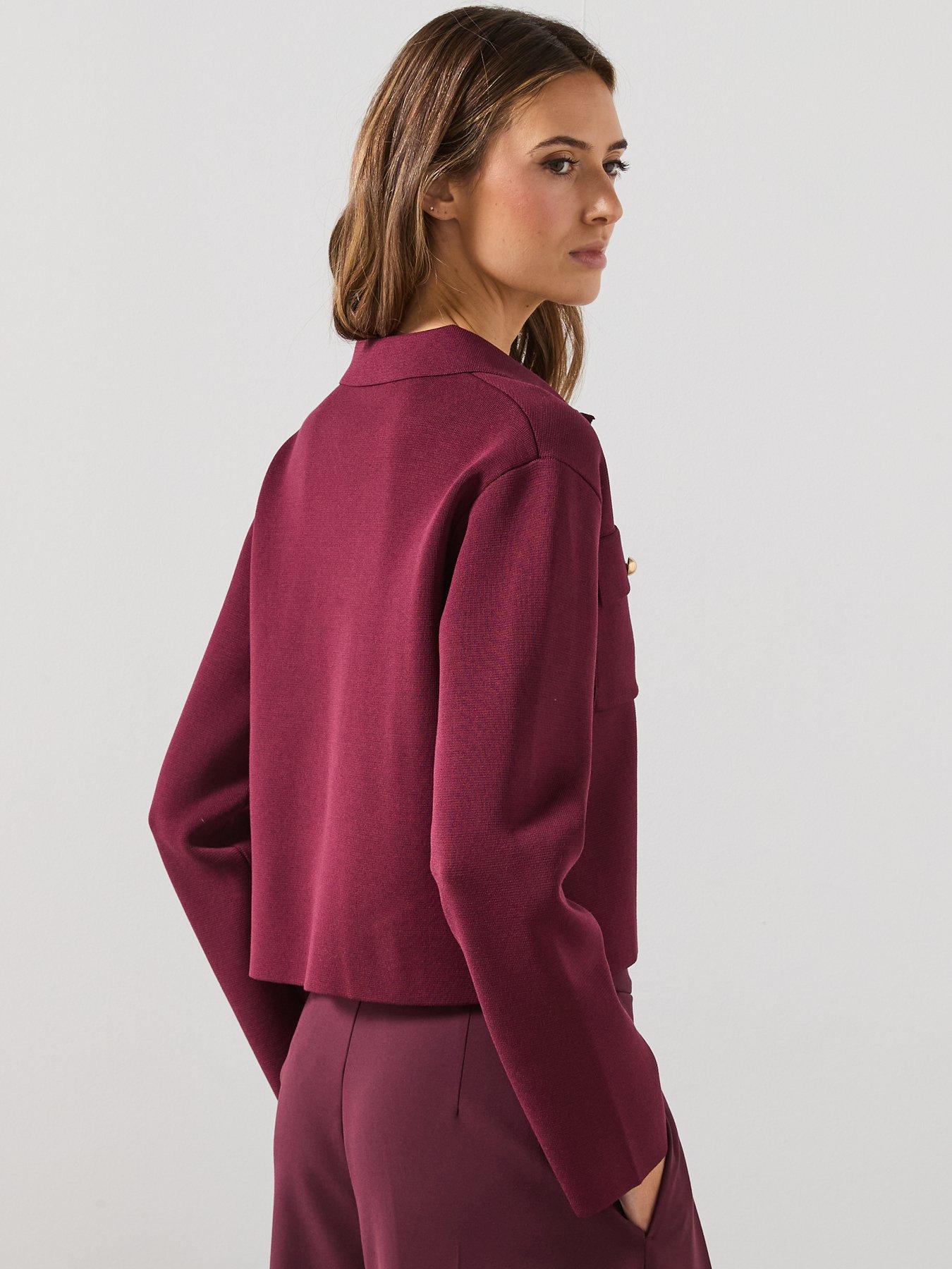 mango-pocket-knit-jacket-winestillFront