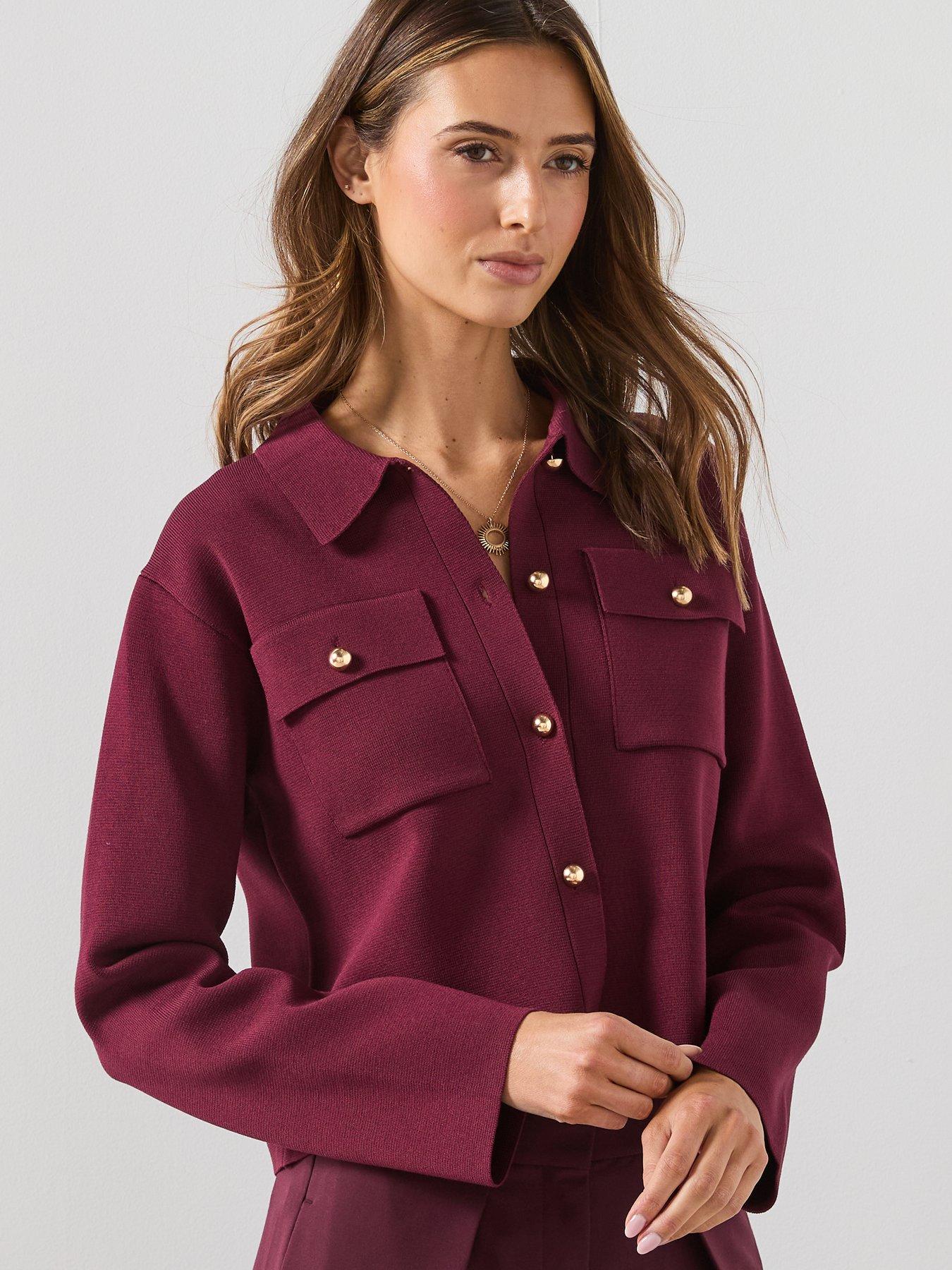 mango-pocket-knit-jacket-wineoutfit