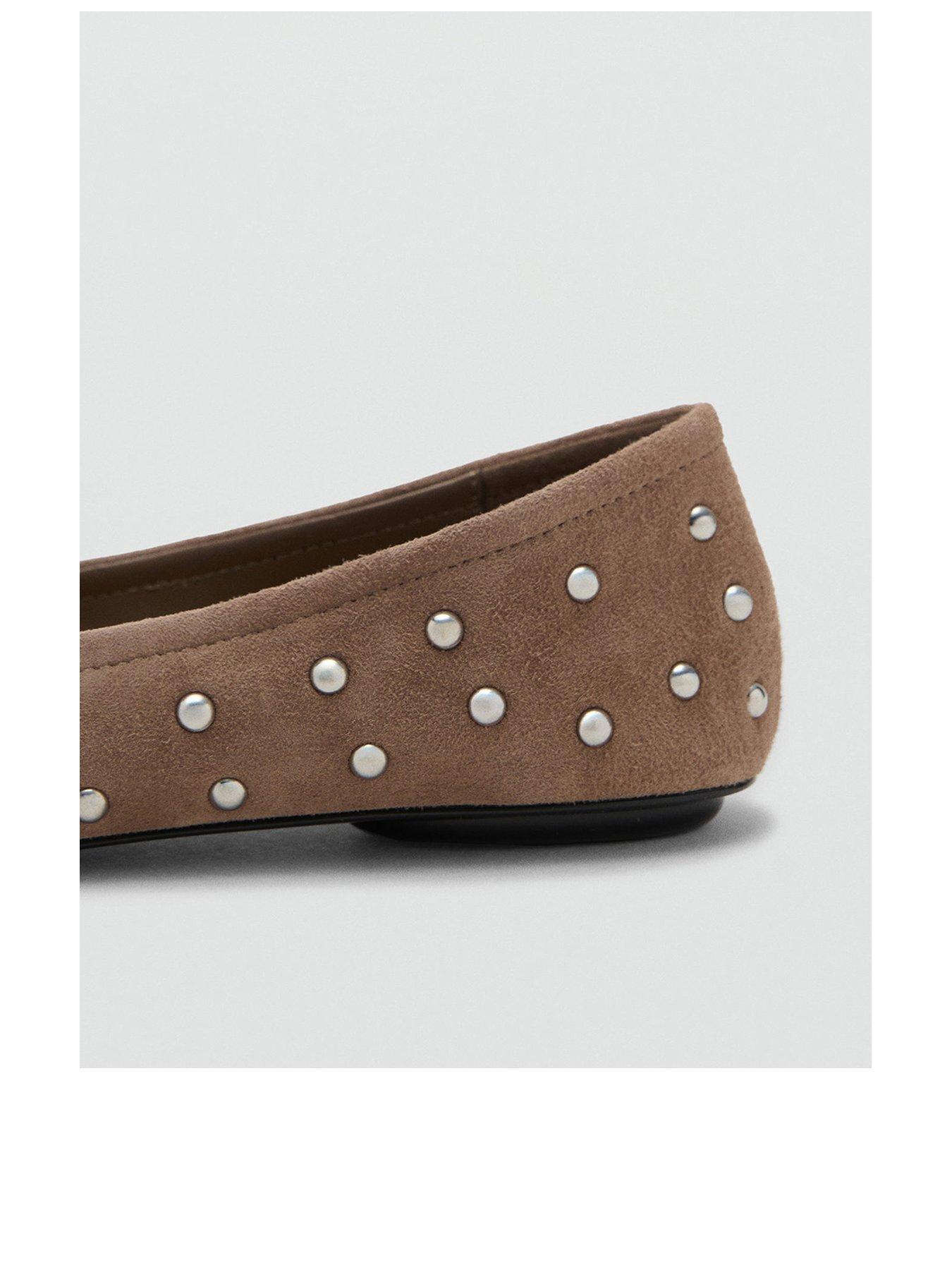 mango-studded-leather-ballet-flatsback