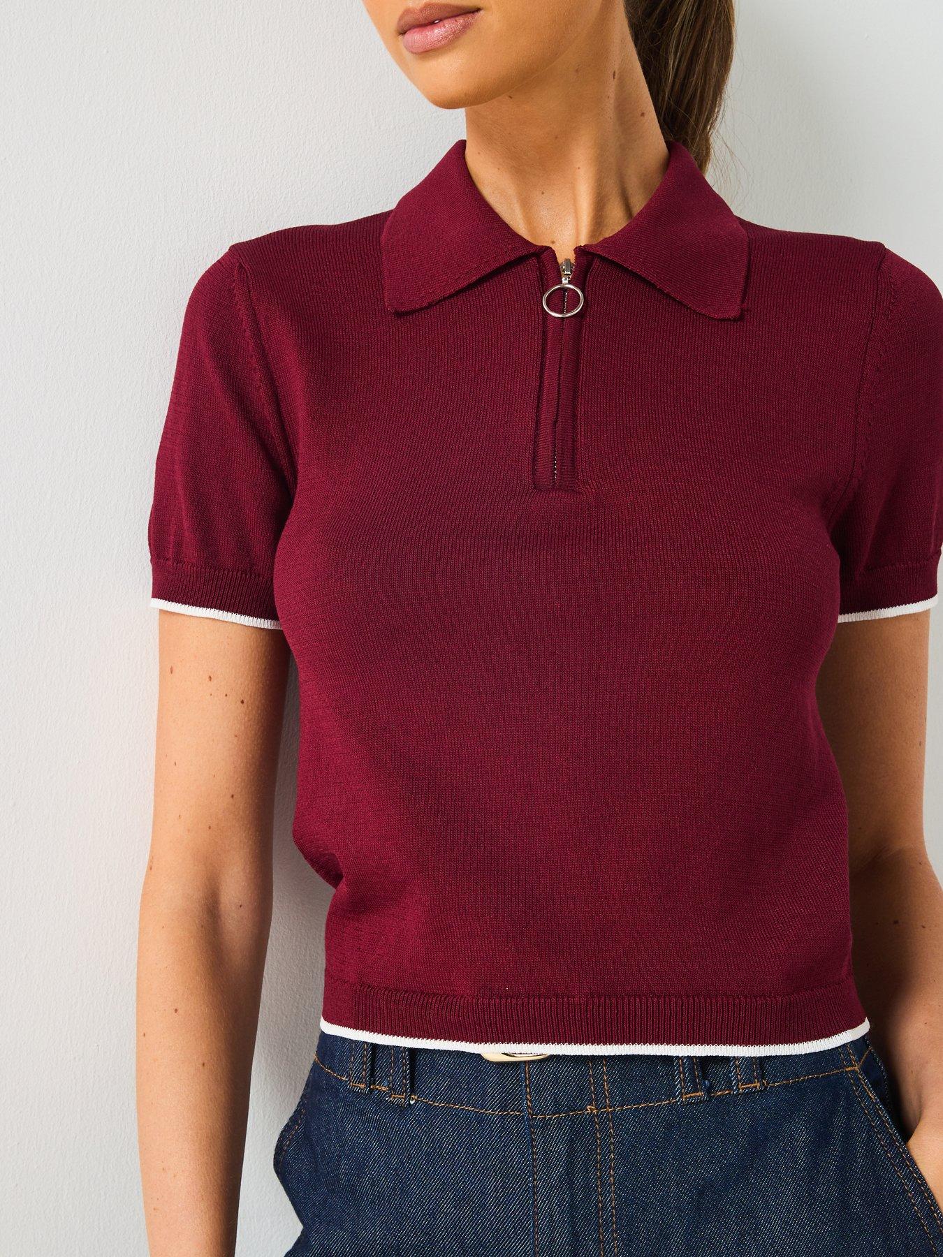 mango-zipper-polo-neck-sweater-redoutfit